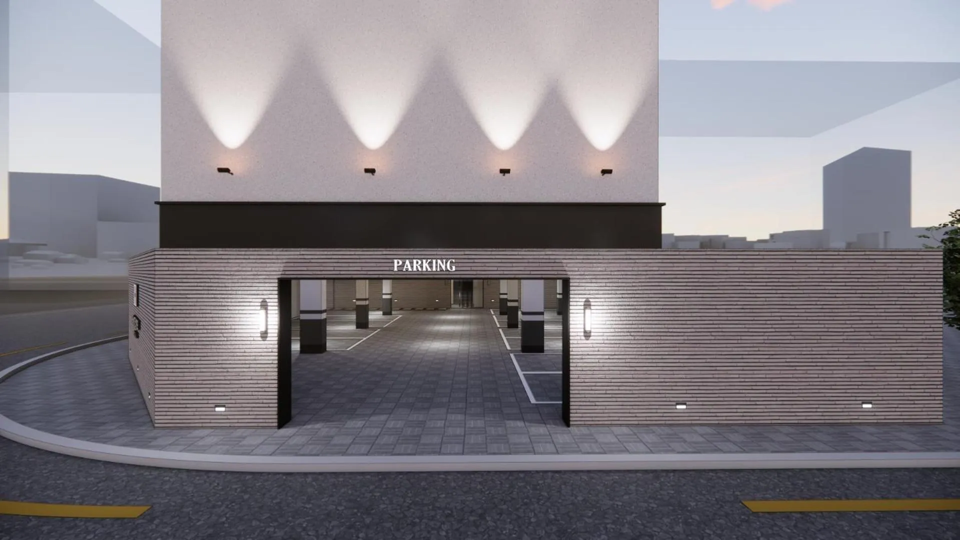 Parking in Busan H-AVENUE Hotel Seomyeon Station