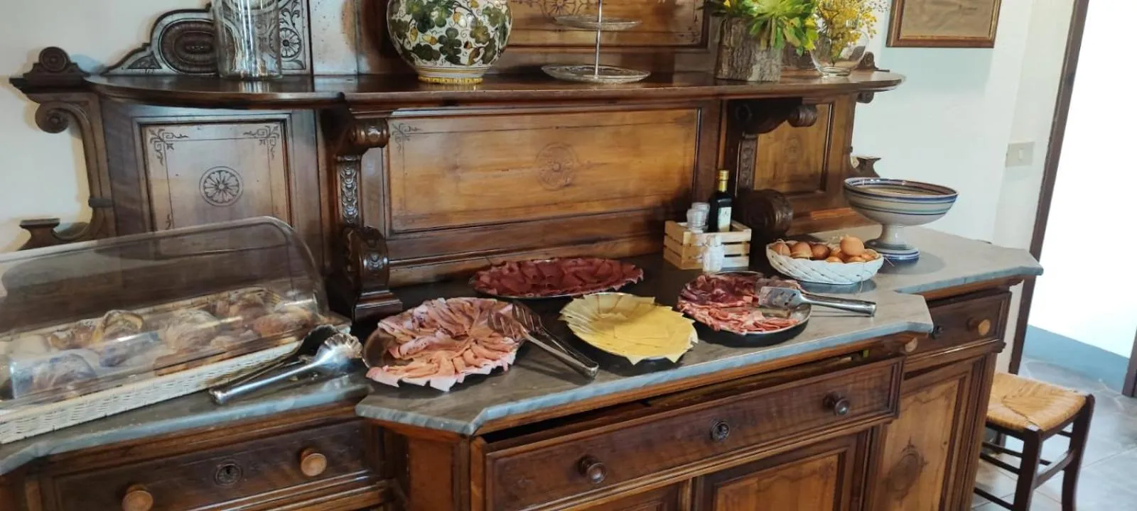 Breakfast in Agriturismo Baglio Vecchio