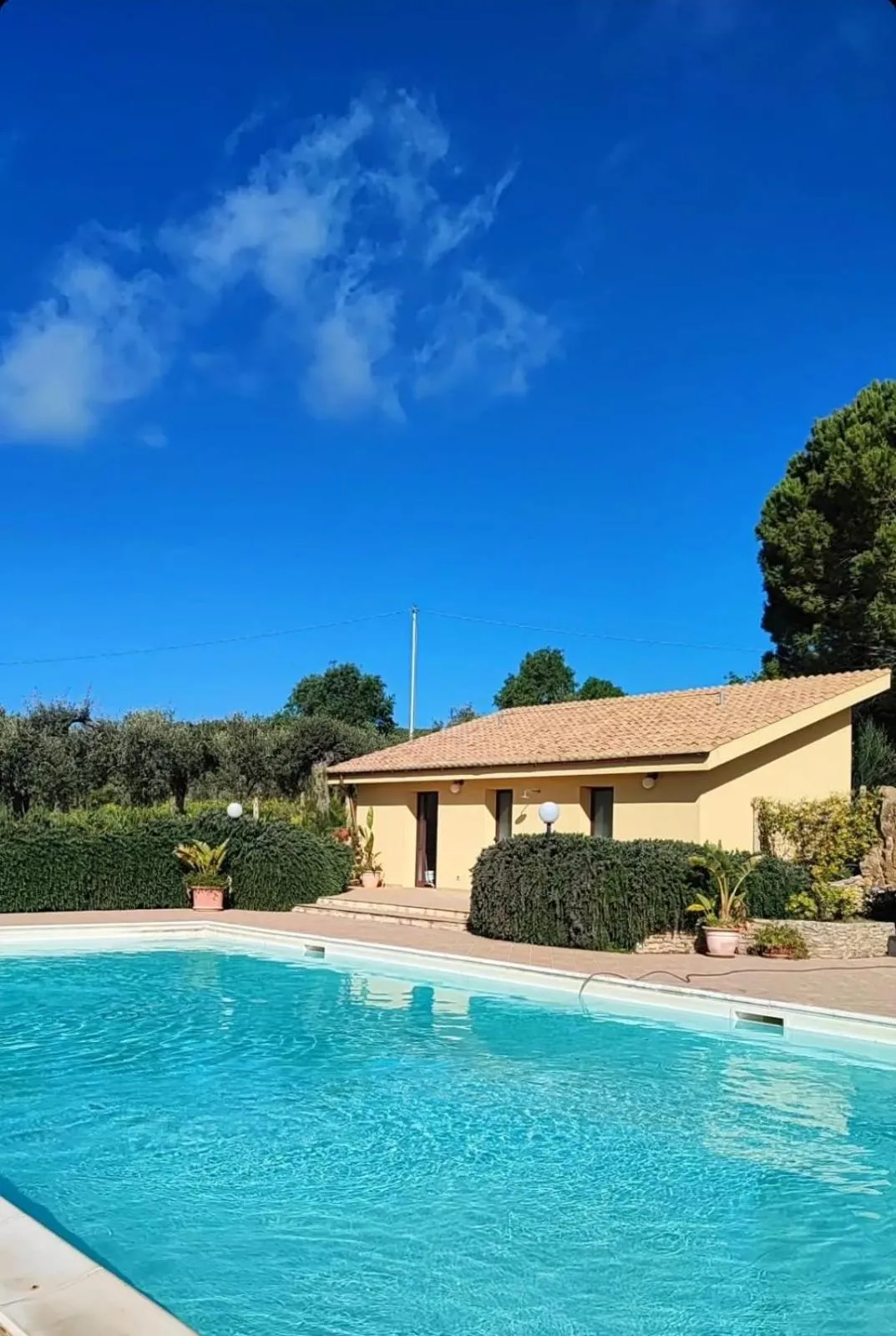 Swimming pool in Agriturismo Baglio Vecchio