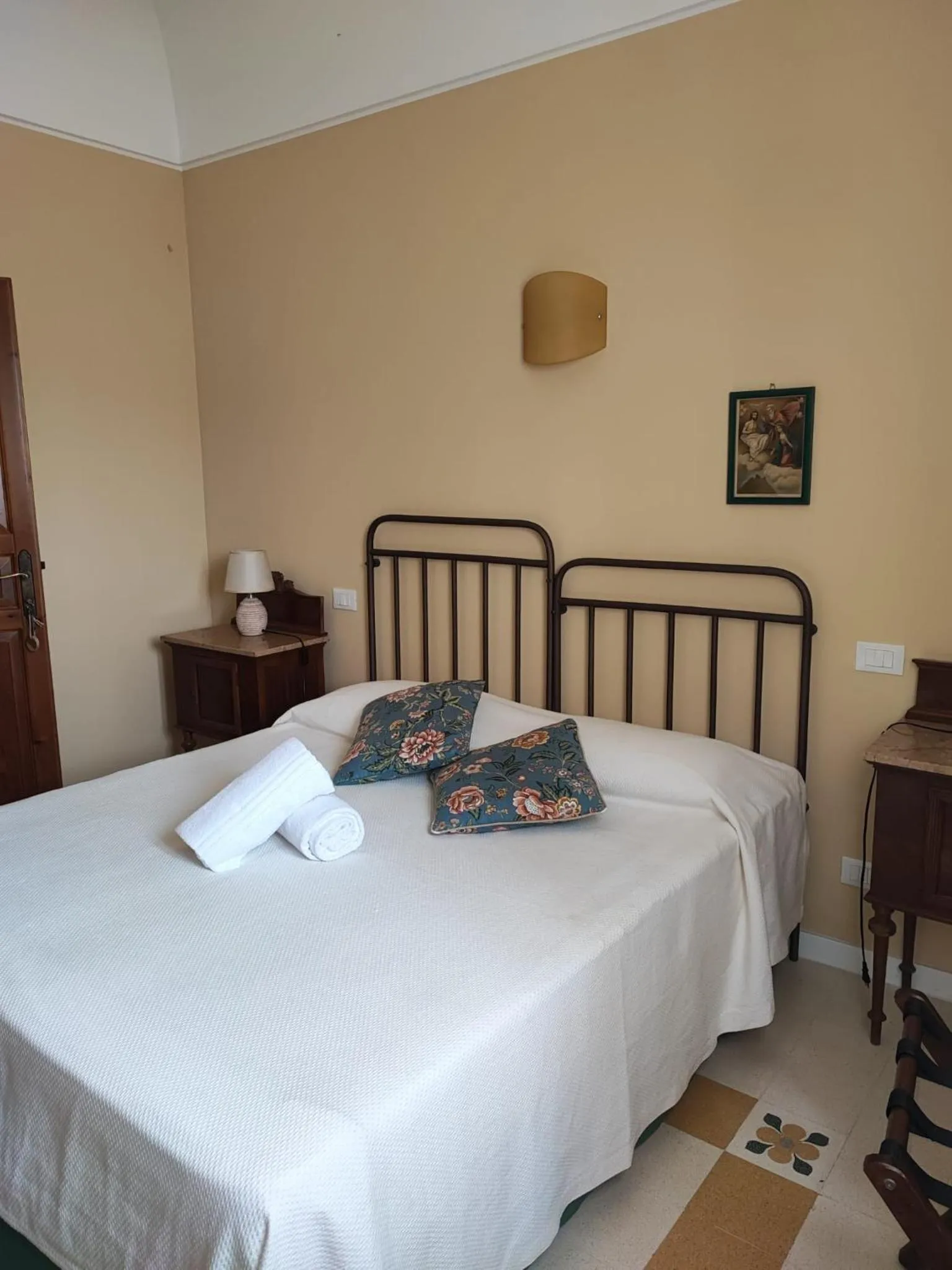 Bed in Agriturismo Baglio Vecchio