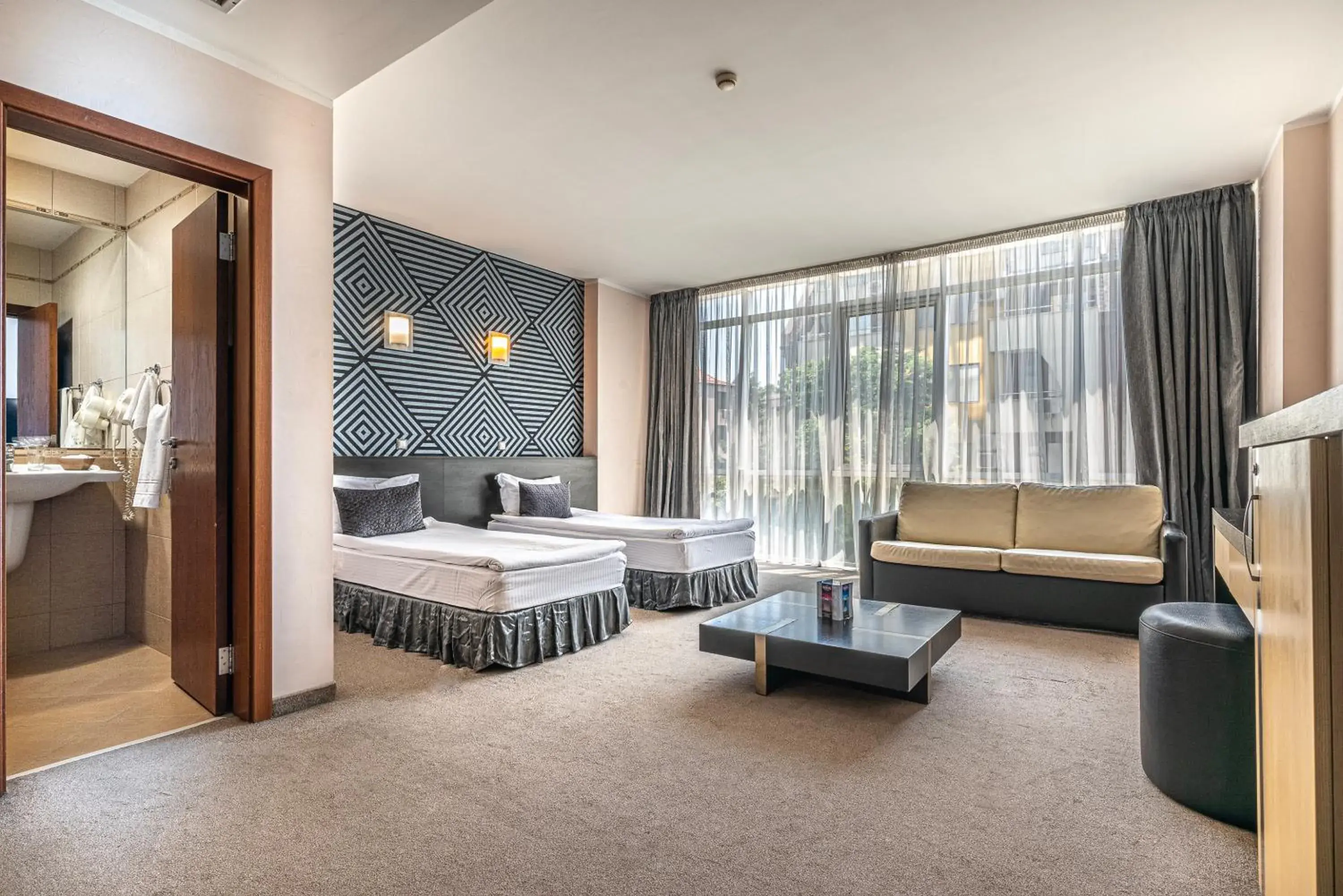 Twin Room in Hotel Noris Twin Room in Hotel Noris