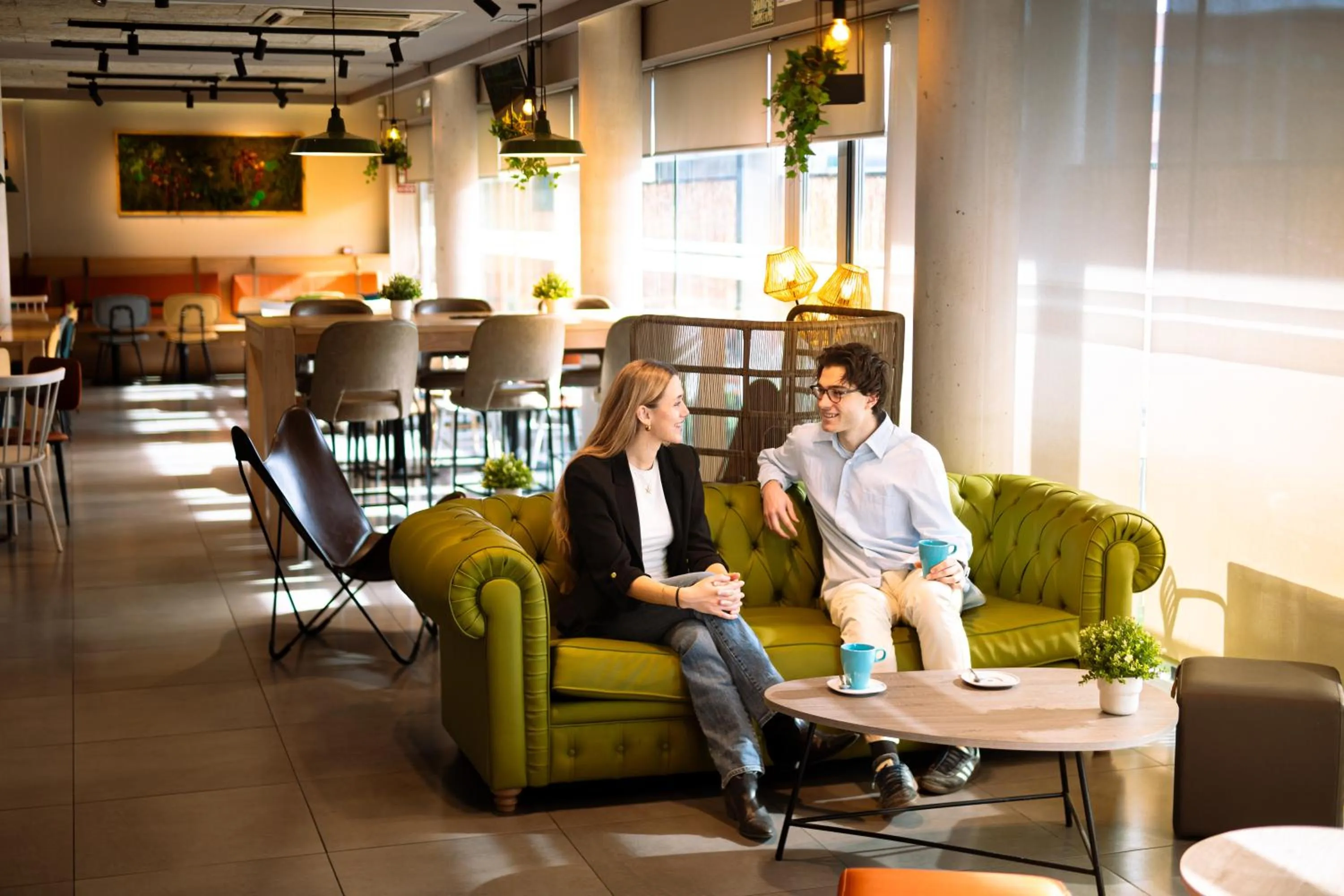 Property building in Hotel Bed4U Pamplona