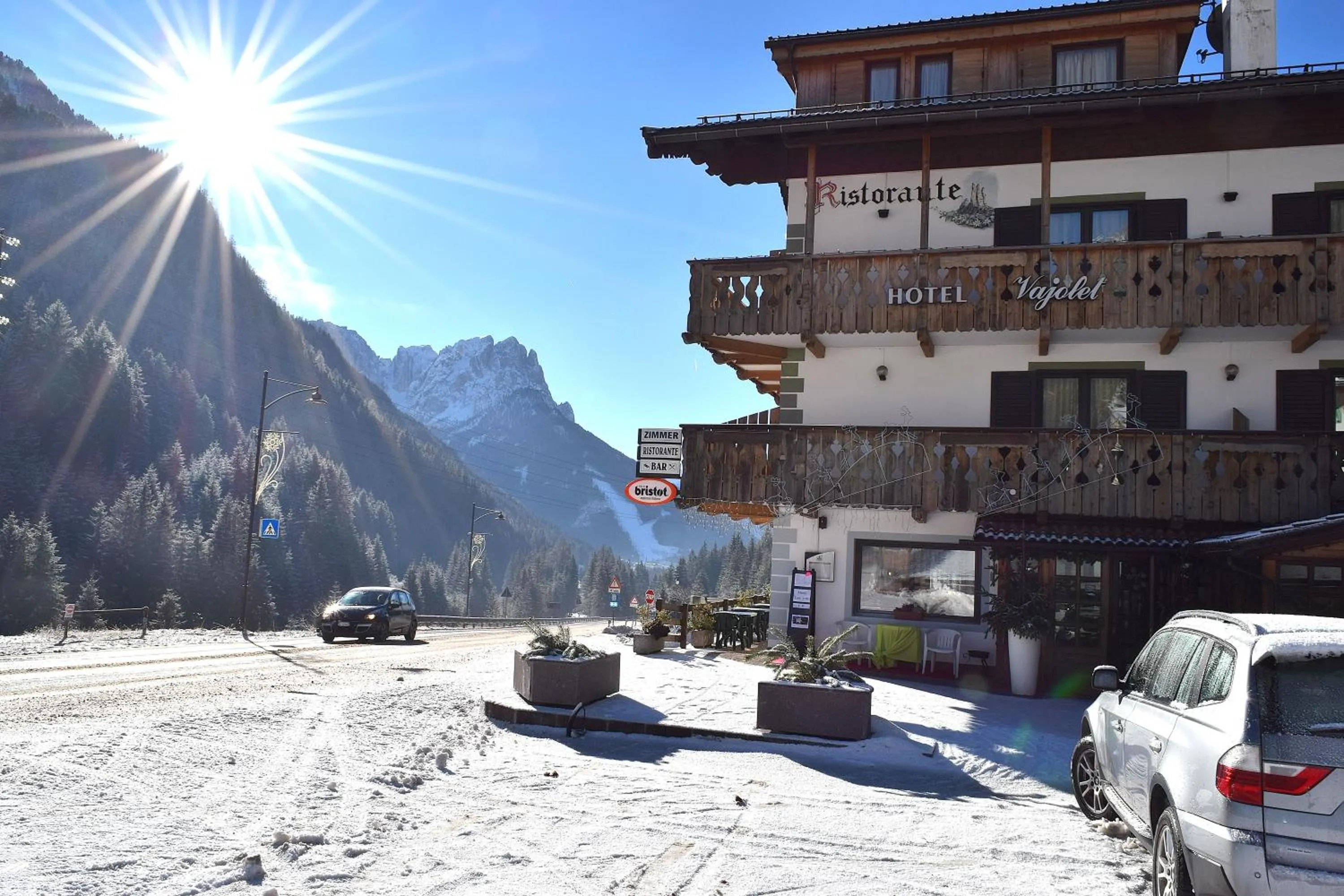 Property building in Hotel Vajolet