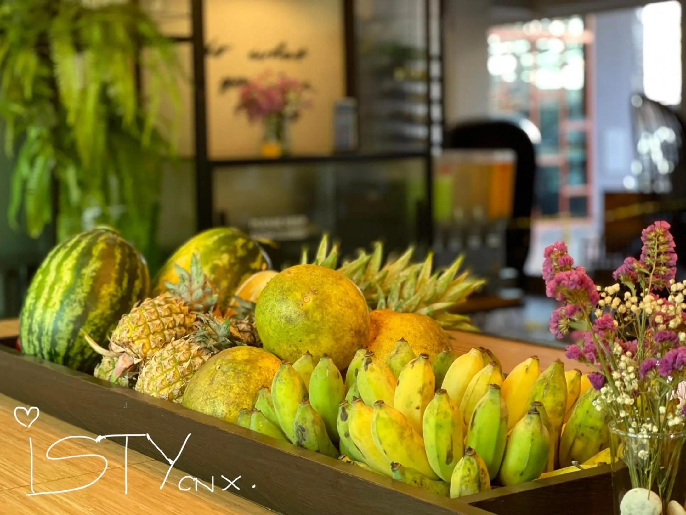 Food and drinks in ISTY Design Hotel