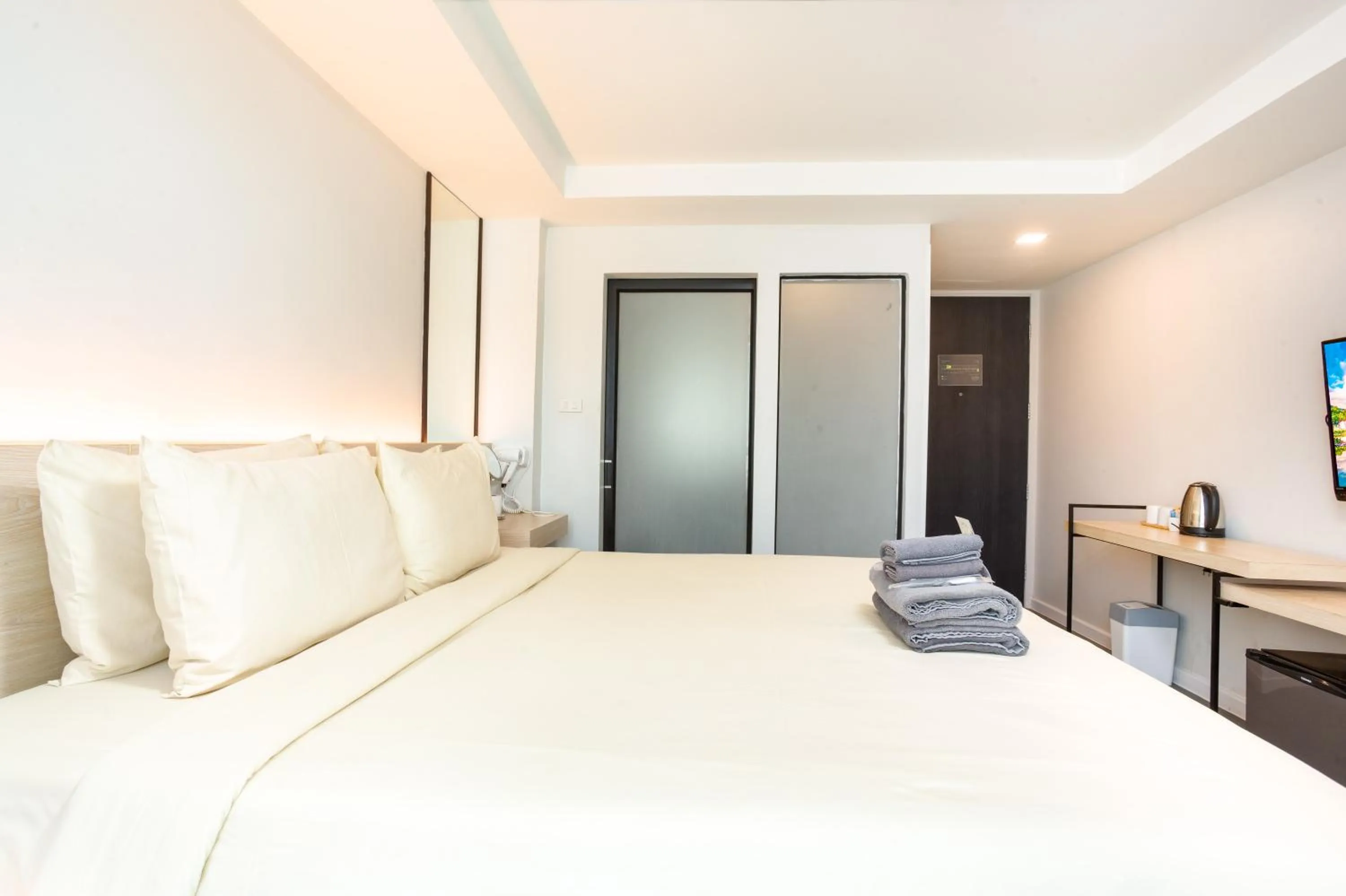 Bed in ISTY Design Hotel