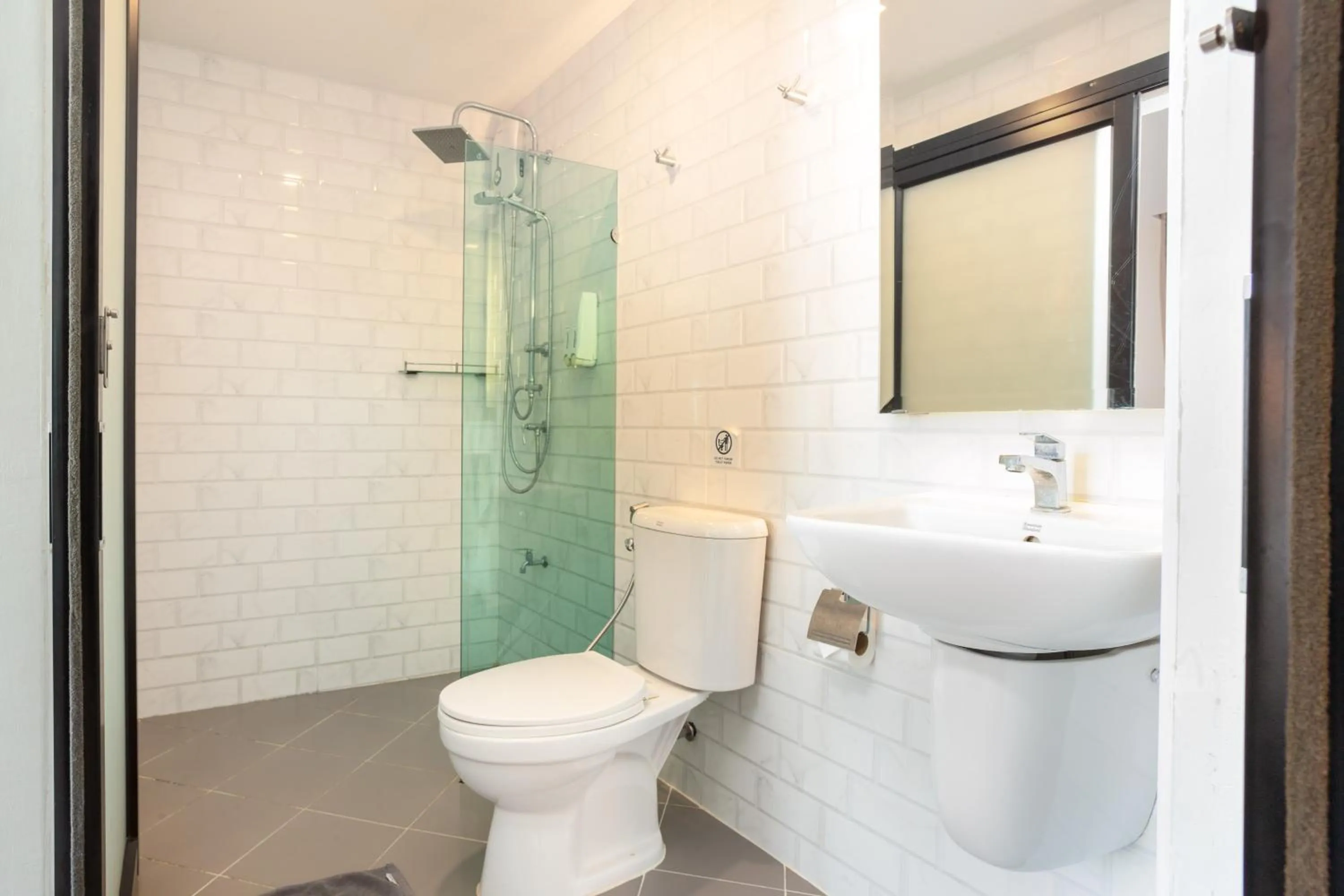 Shower in ISTY Design Hotel