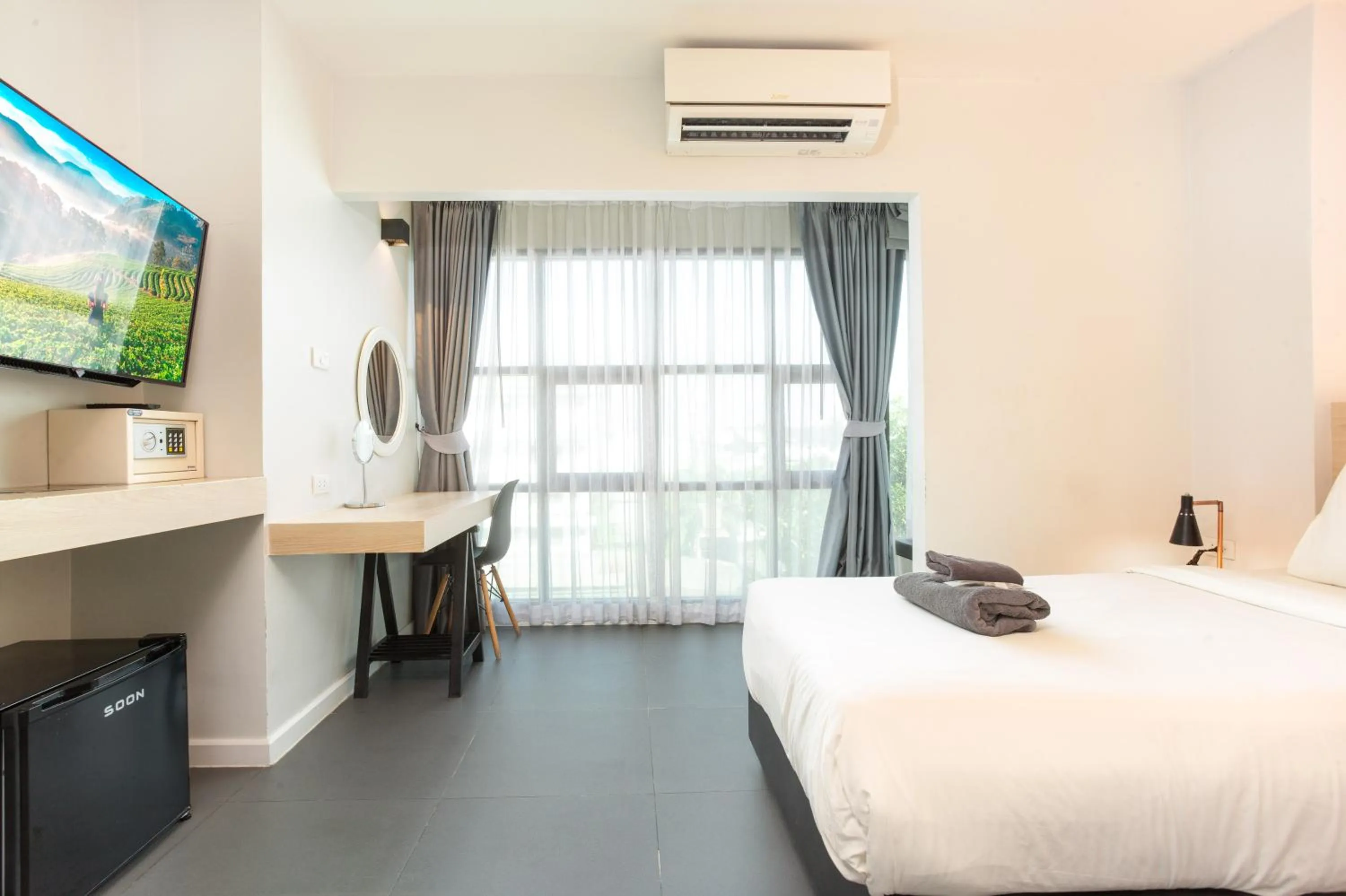 Bed in ISTY Design Hotel