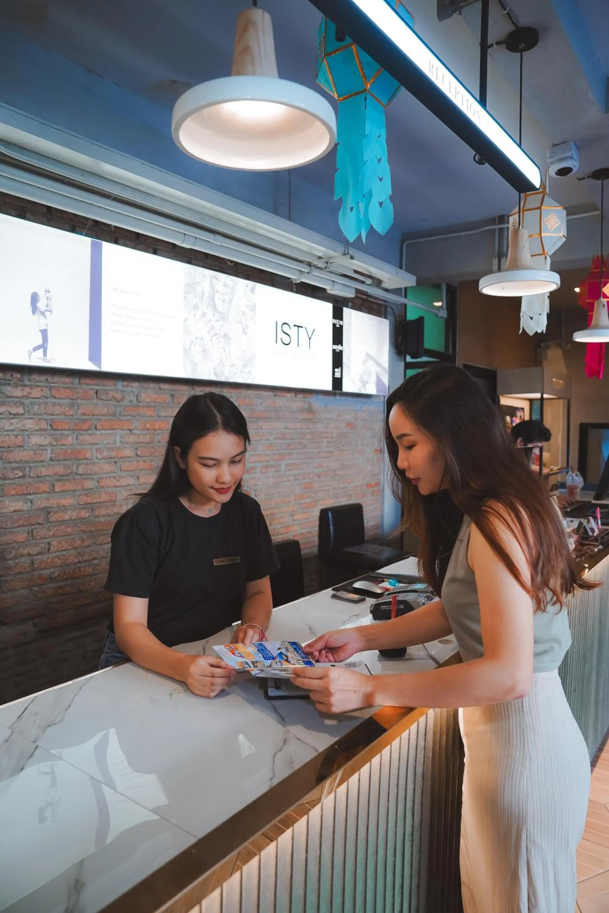 People in ISTY Design Hotel