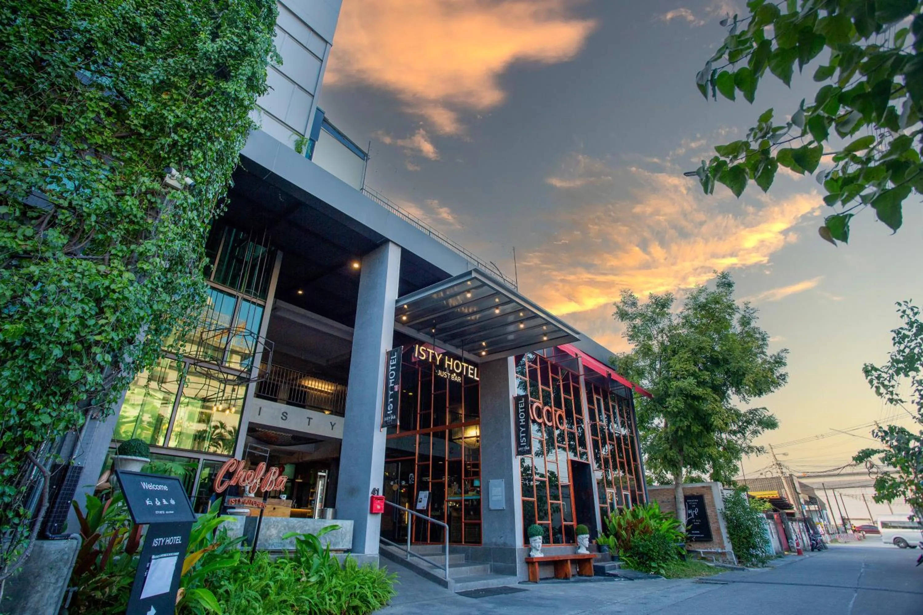 Property building in ISTY Design Hotel