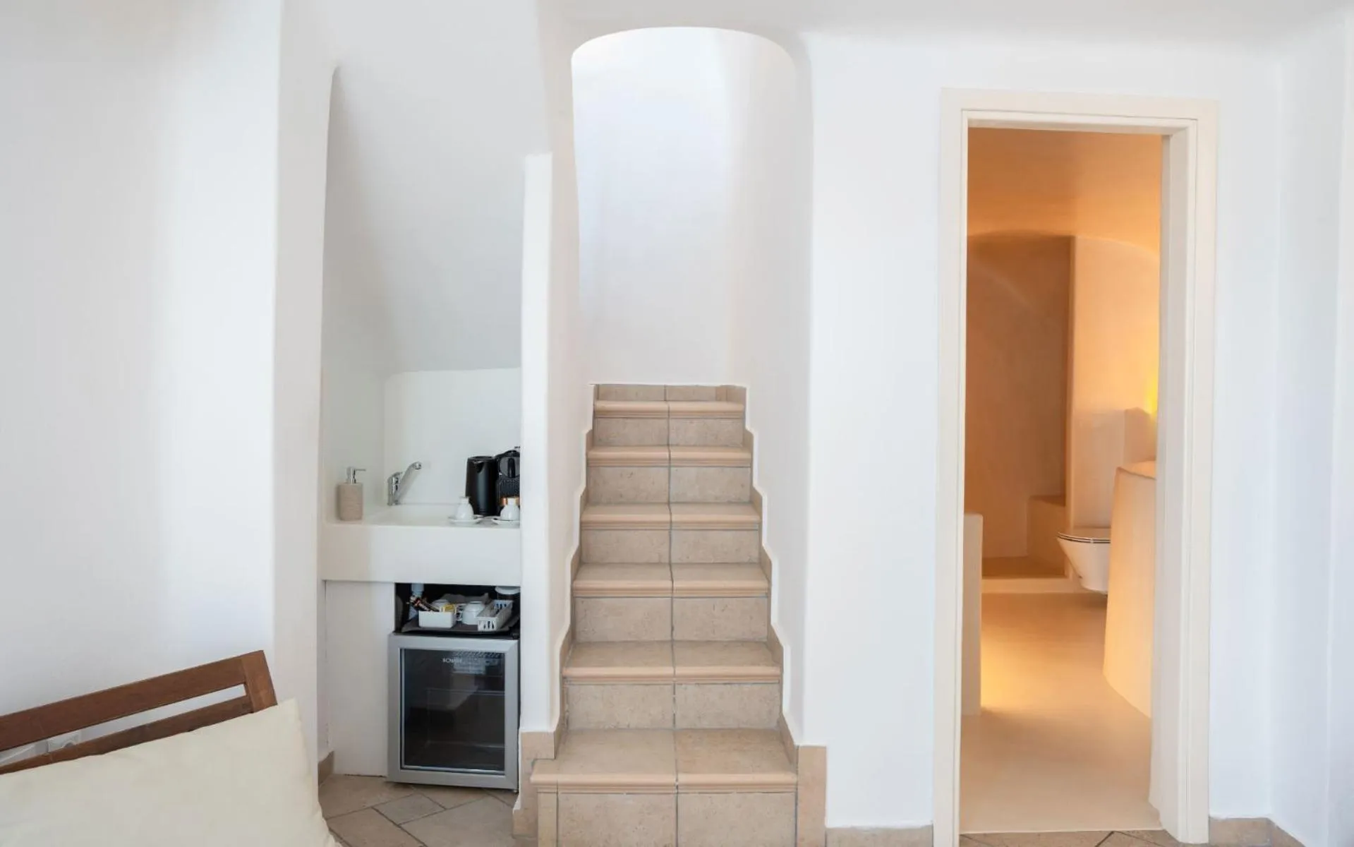Living room in Mirabo Villas