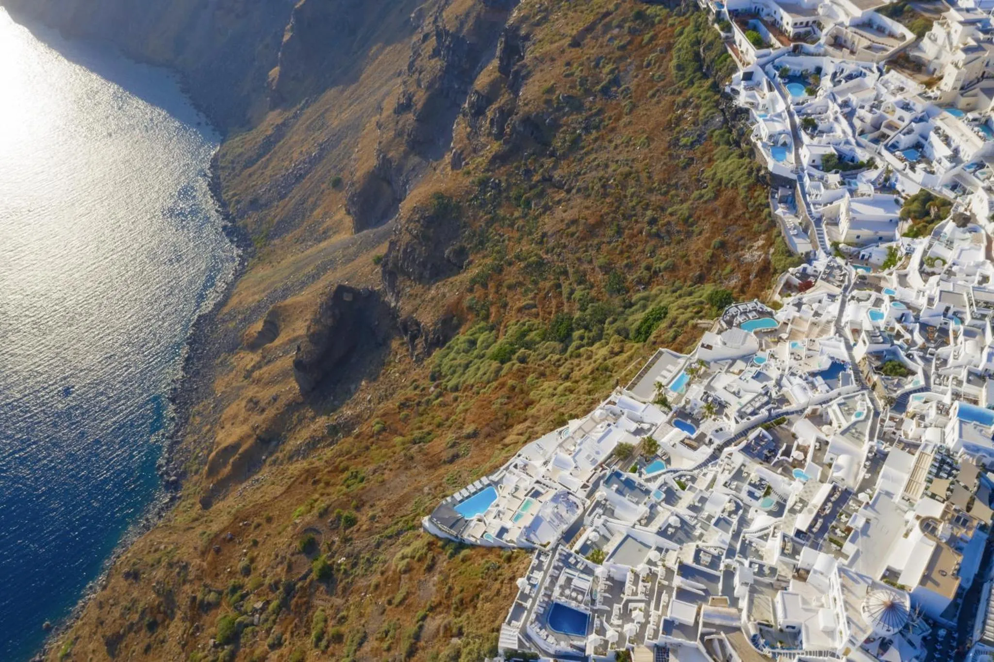 Natural landscape in Mirabo Villas