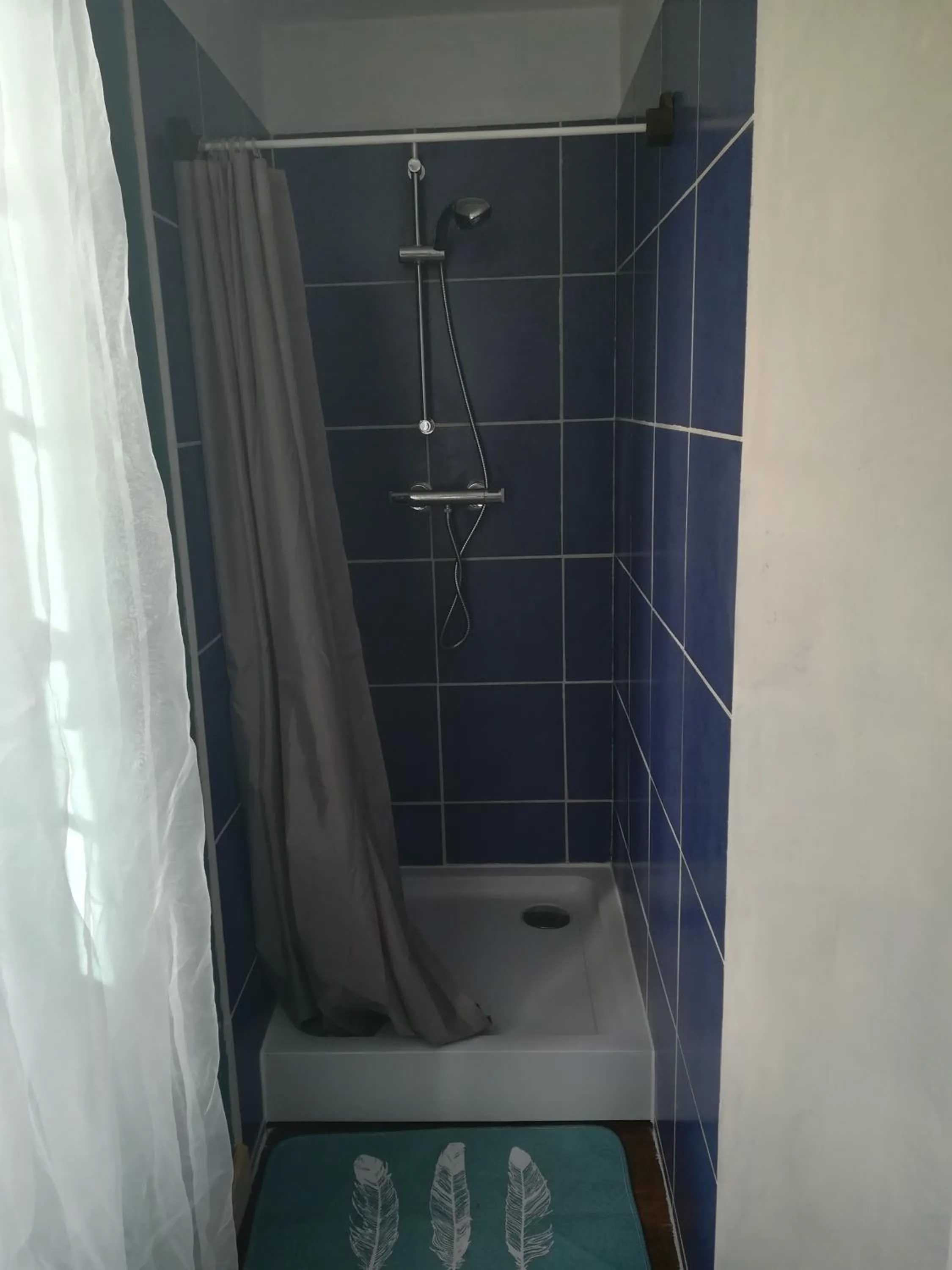 Shower in Domaine de Fontenelay