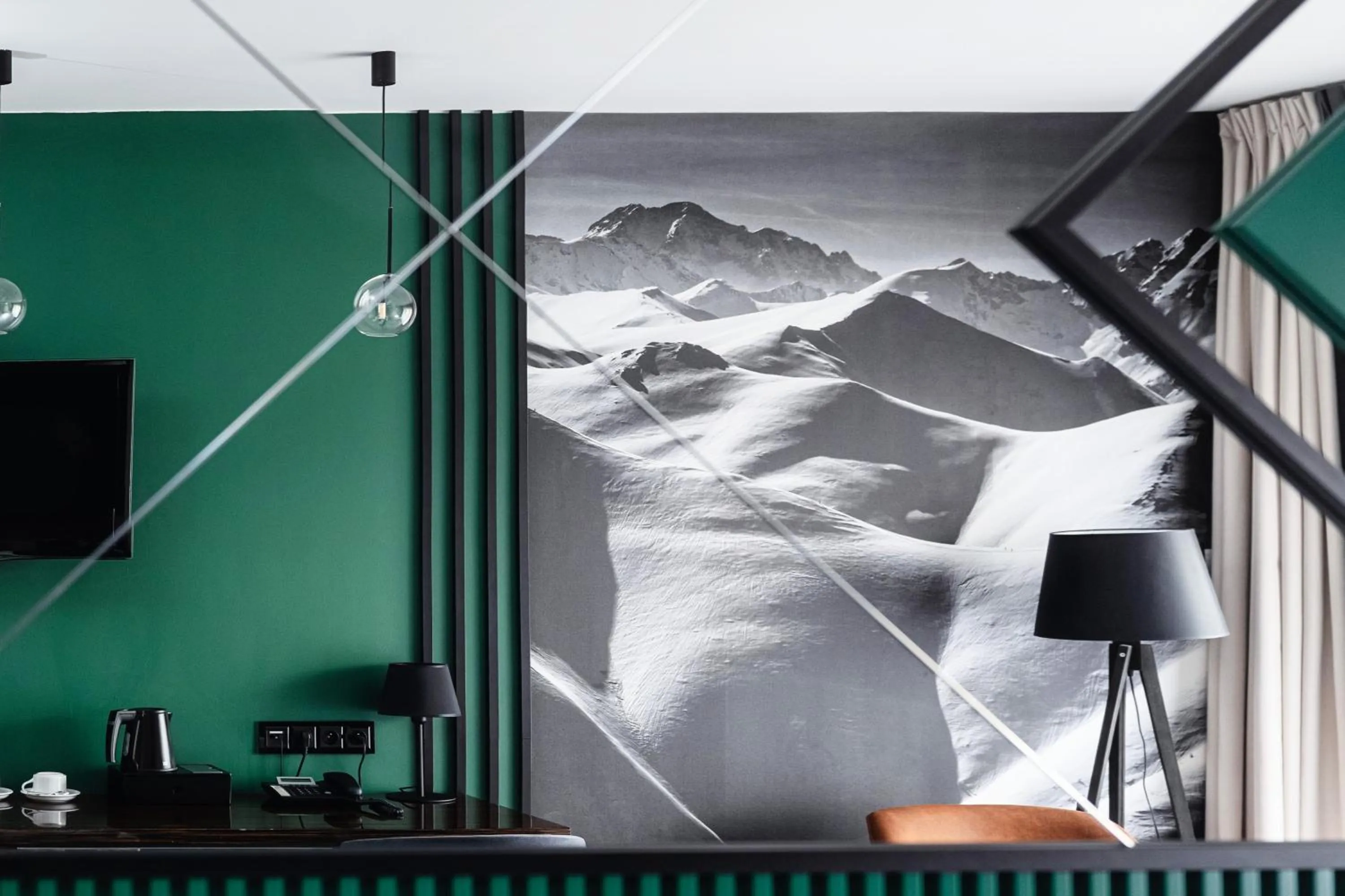 Decorative detail in Rysy Boutique Hotel