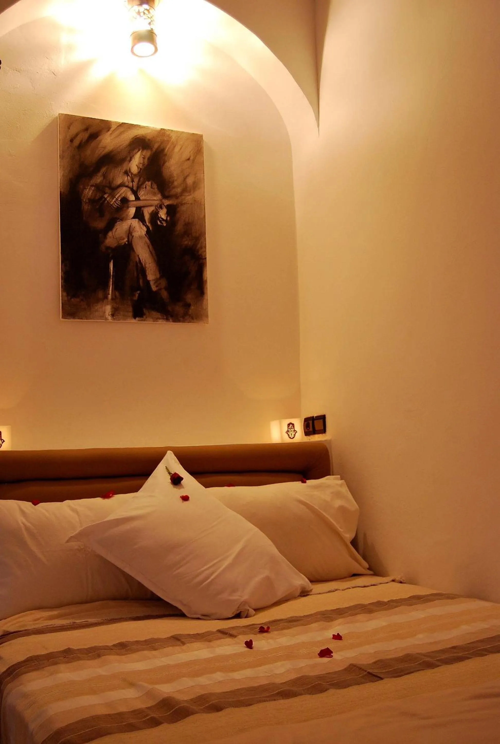Bed in Hotel Riad XO HANNAH