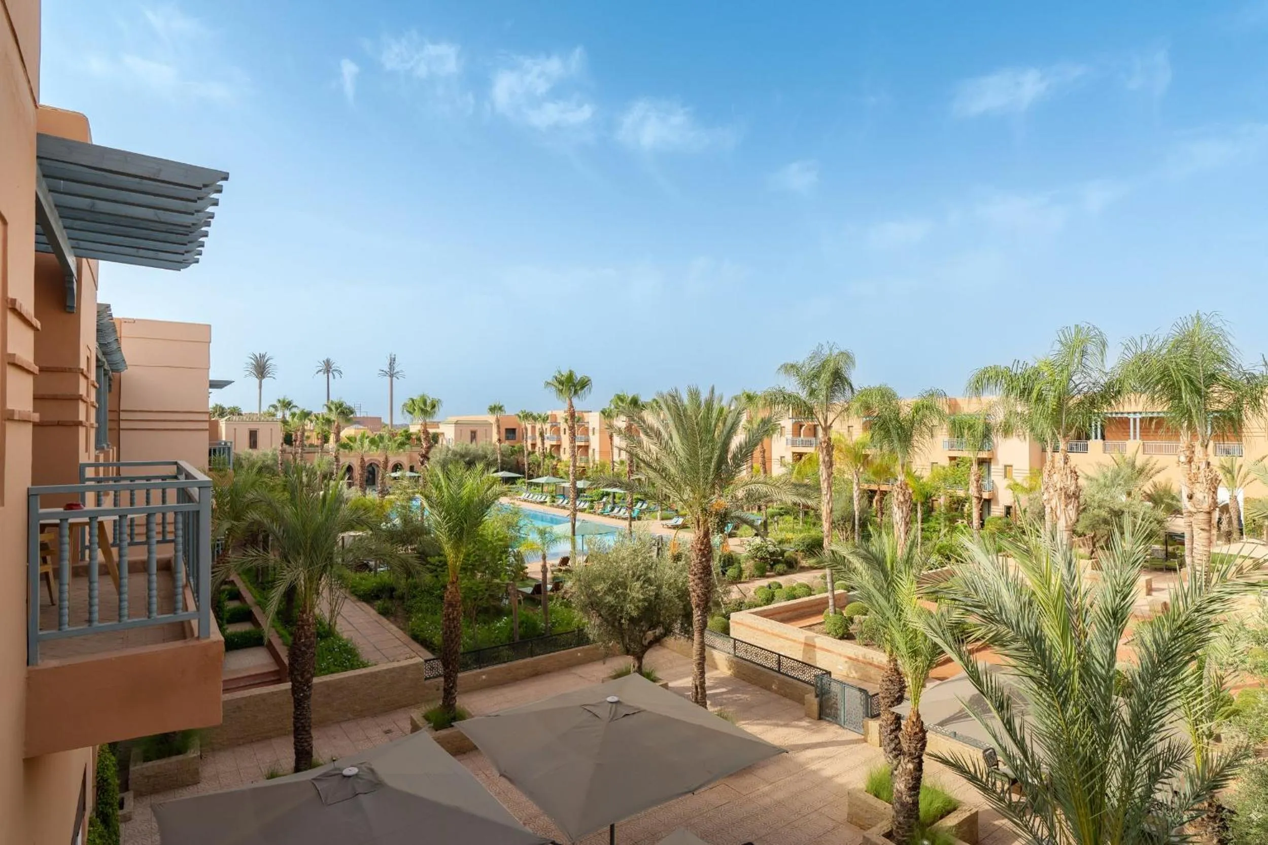 Pool view in Jaal Riad Resort Adults Only