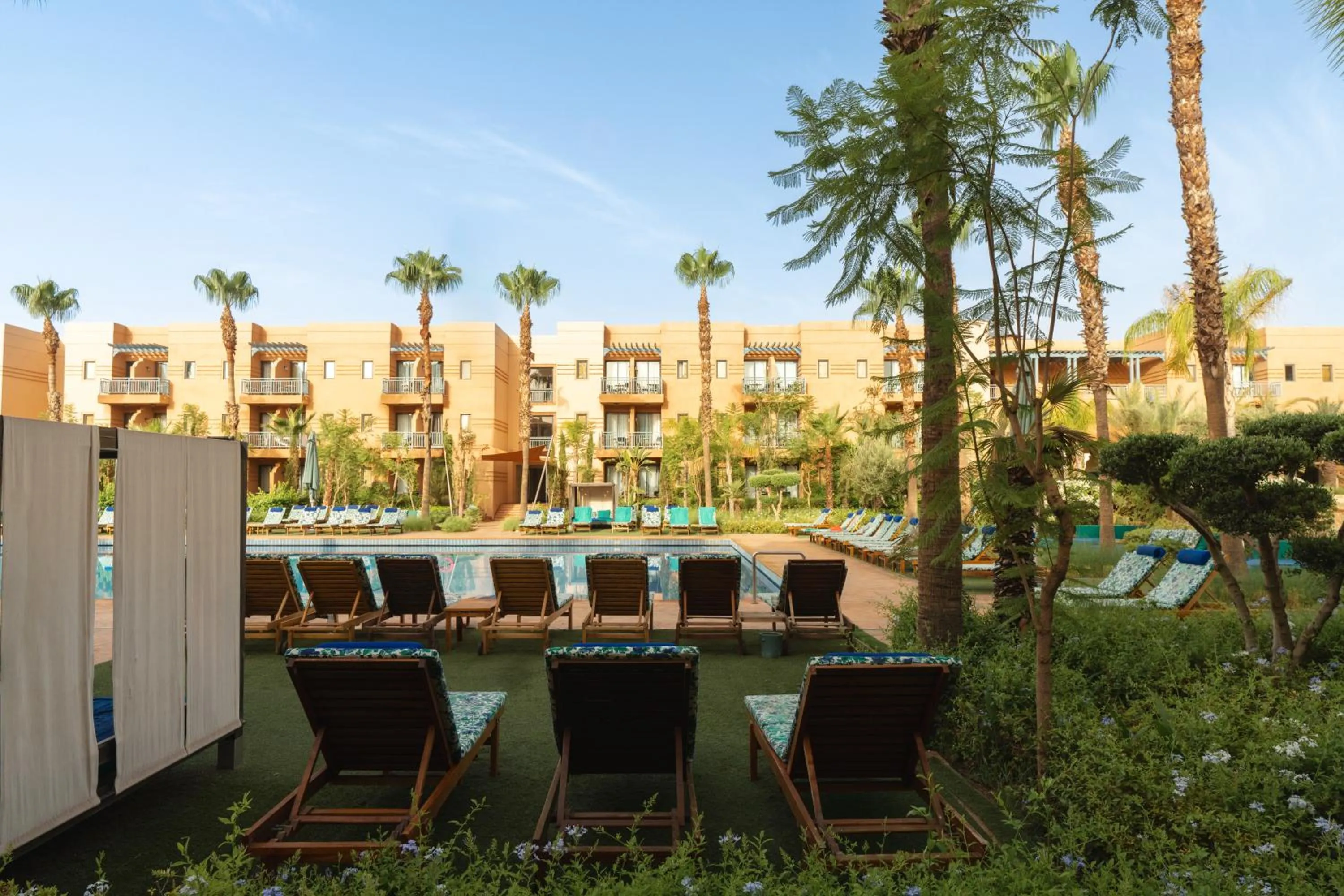 Garden in Jaal Riad Resort