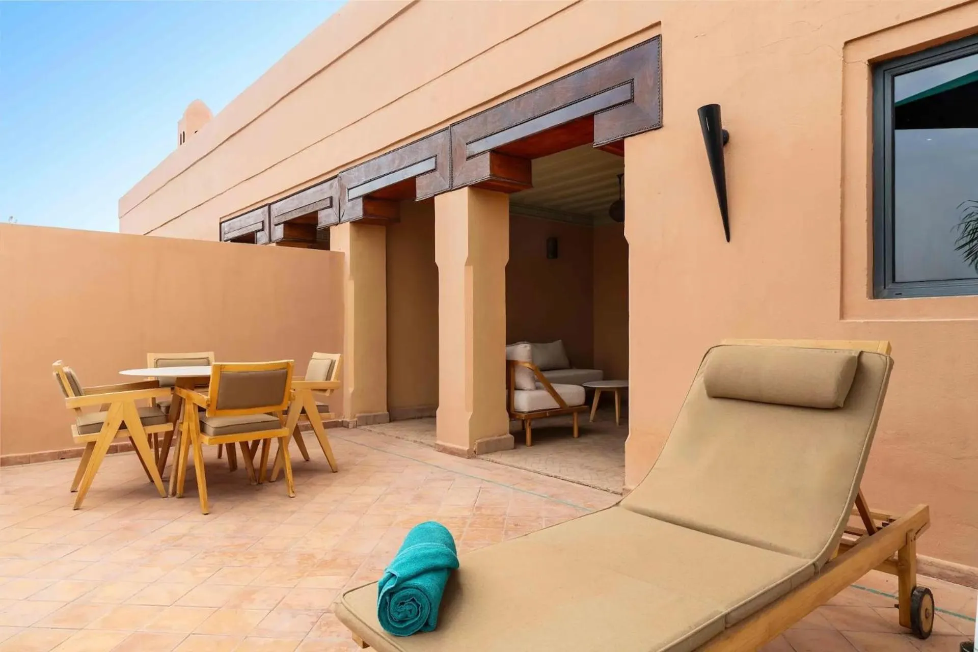 Balcony/Terrace in Jaal Riad Resort Adults Only