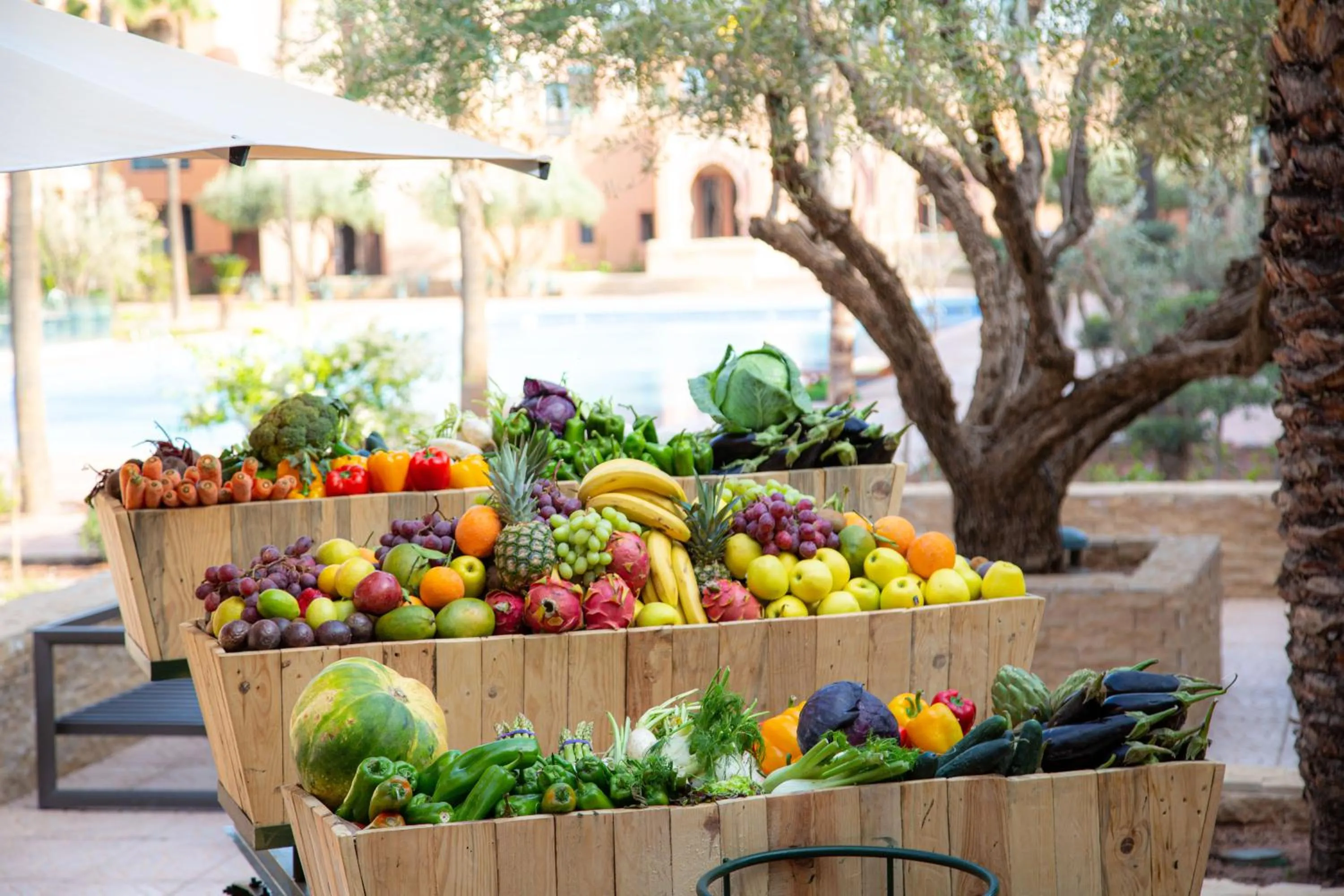 Swimming pool in Jaal Riad Resort