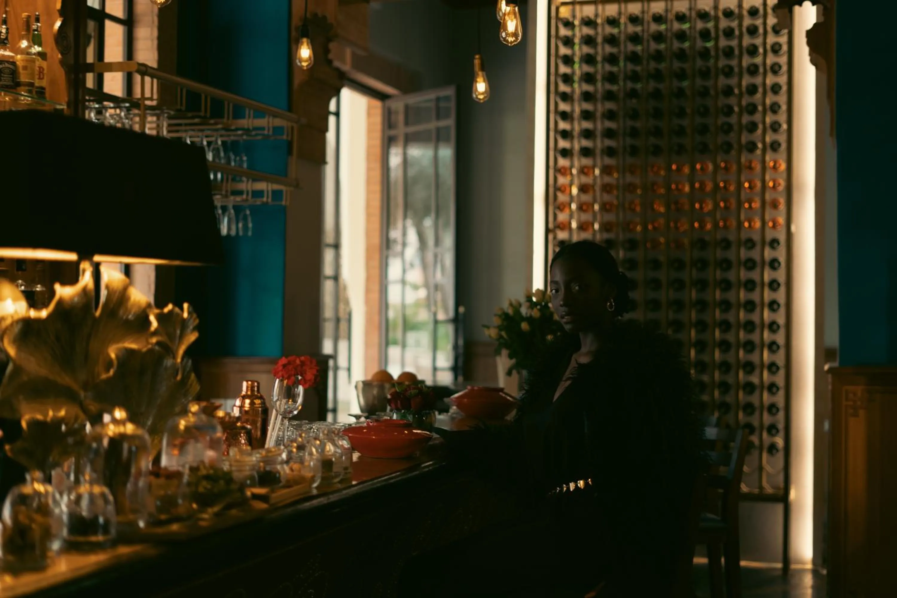 People in Jaal Riad Resort