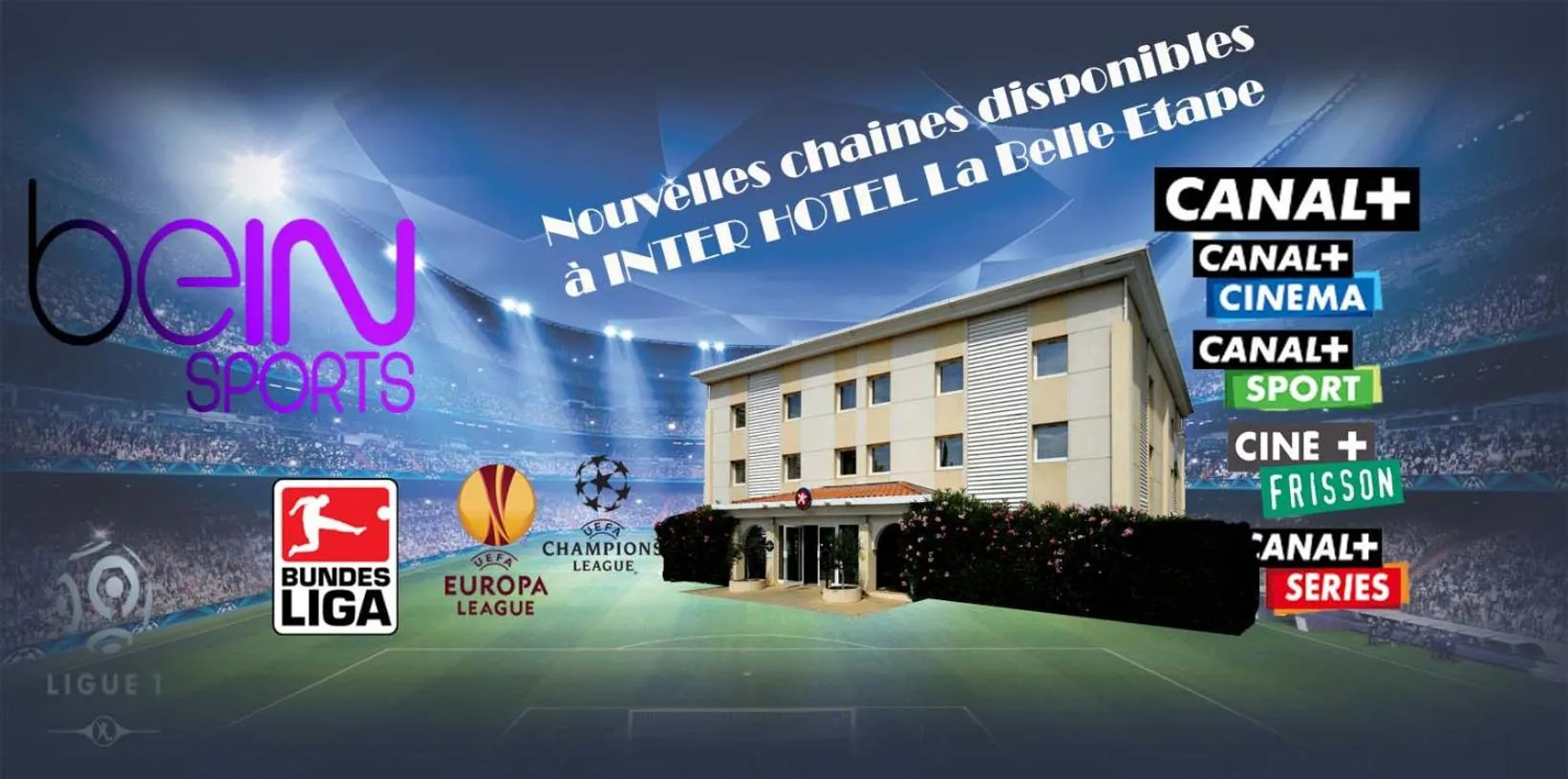 TV and multimedia in The Originals City, Hôtel La Belle Étape, Brignoles