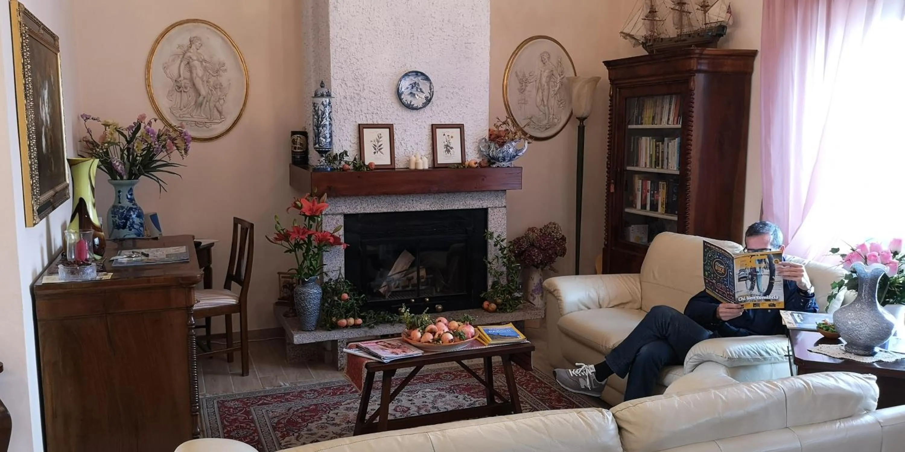 Living room in B&B Paola e Francesco