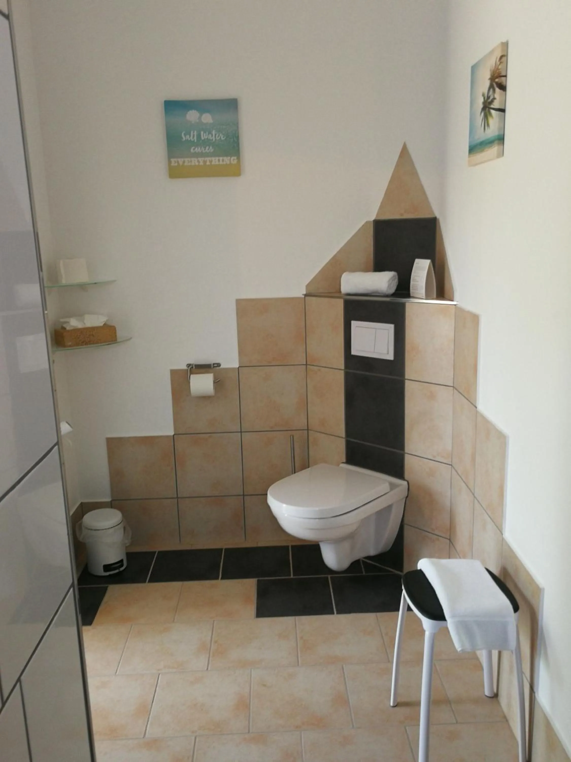 Bathroom in Apartmenthaus in Walle