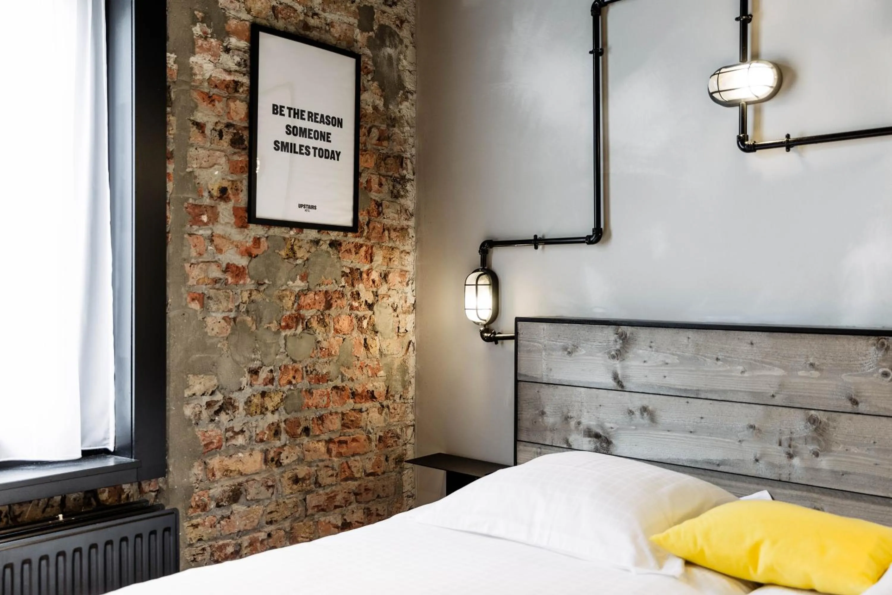 Bed in Upstairs Hotel