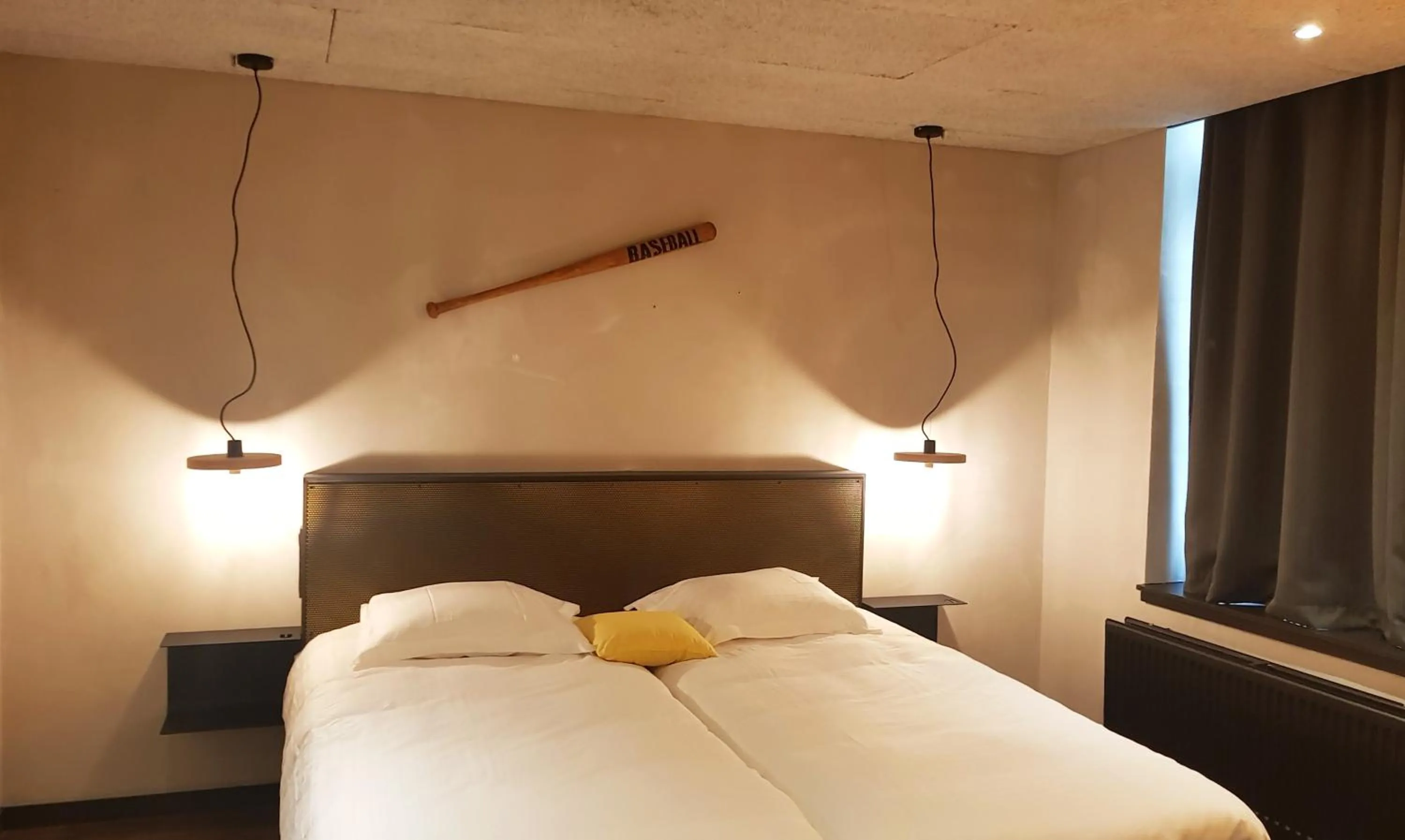 Bed in Upstairs Hotel