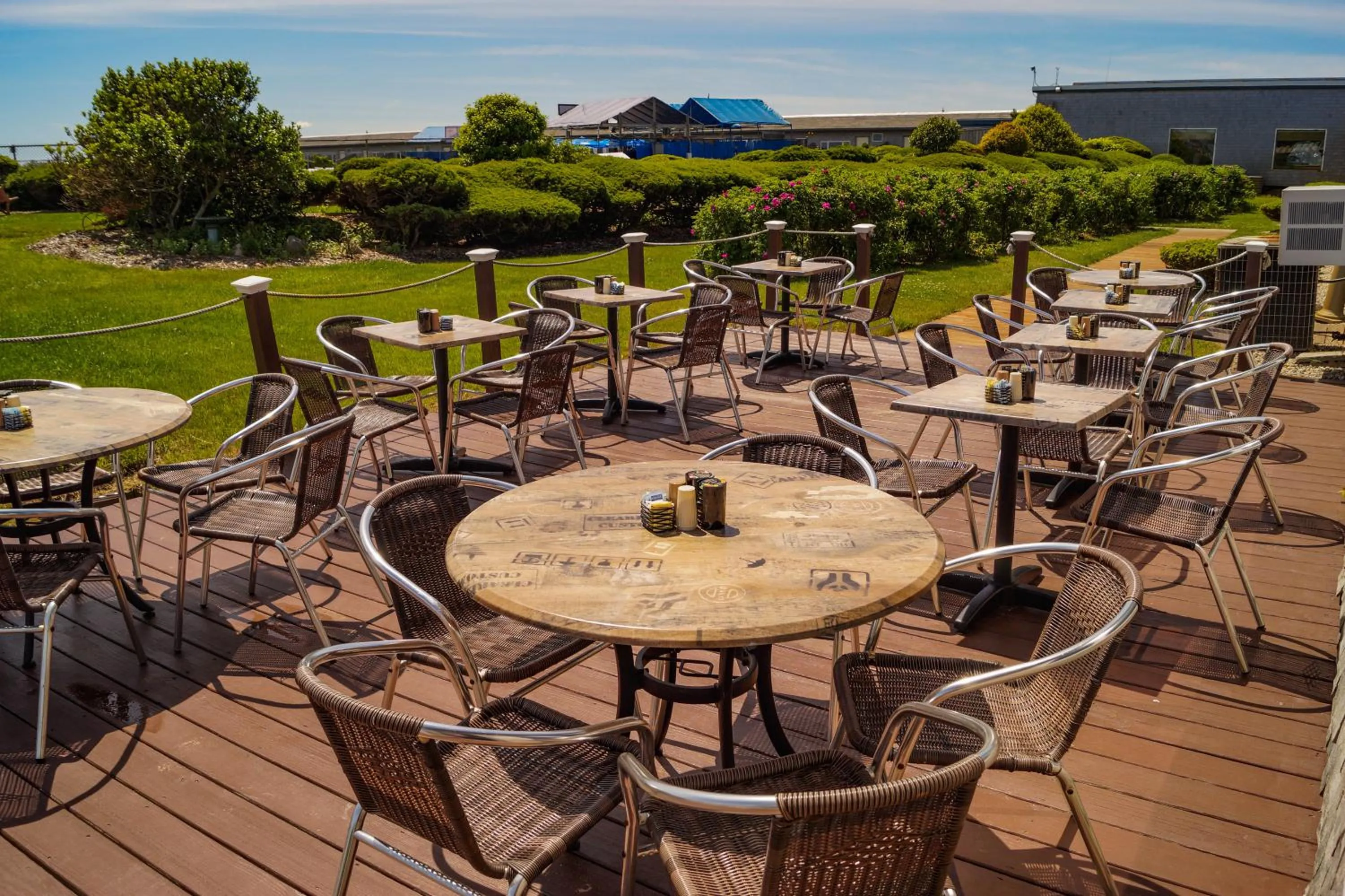 American breakfast in Provincetown Inn