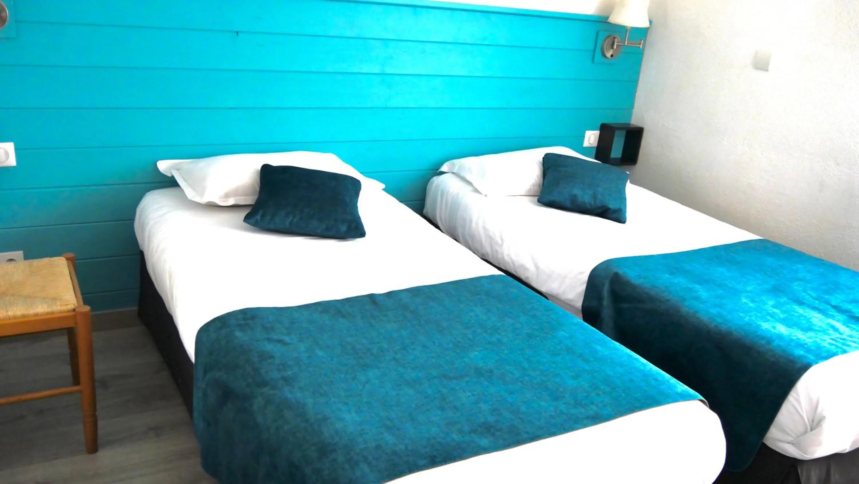 Bed in Hôtel Restaurant du Lac