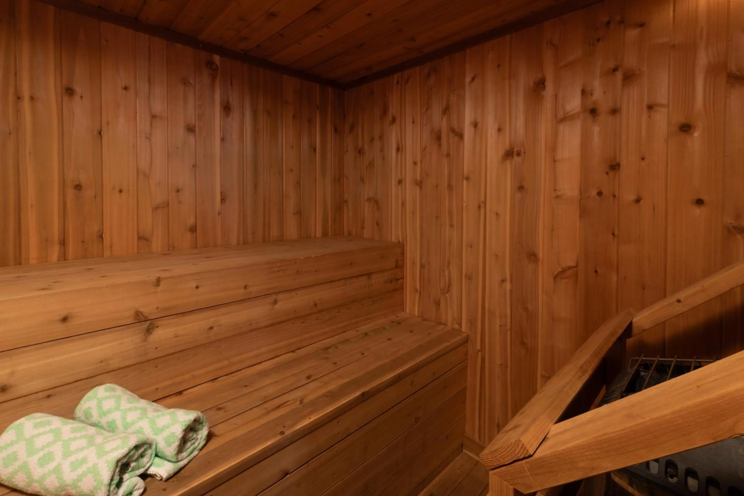 Sauna in Harbor Shores on Lake Geneva