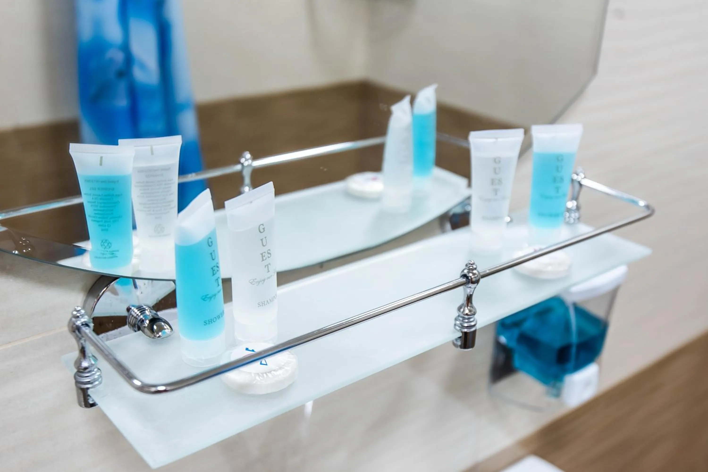 Bathroom in Damla Hotel Baku