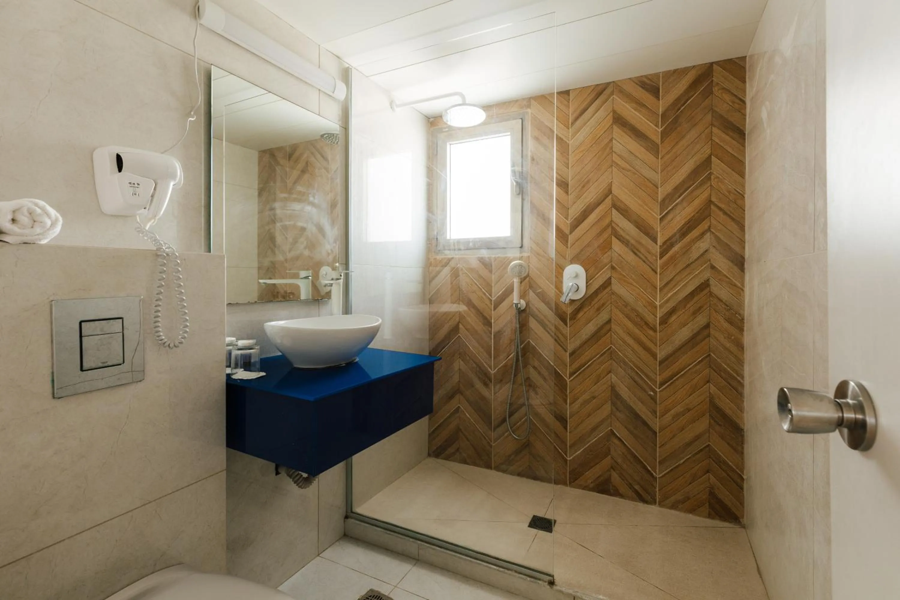 Bathroom in Residence Beach Hotel