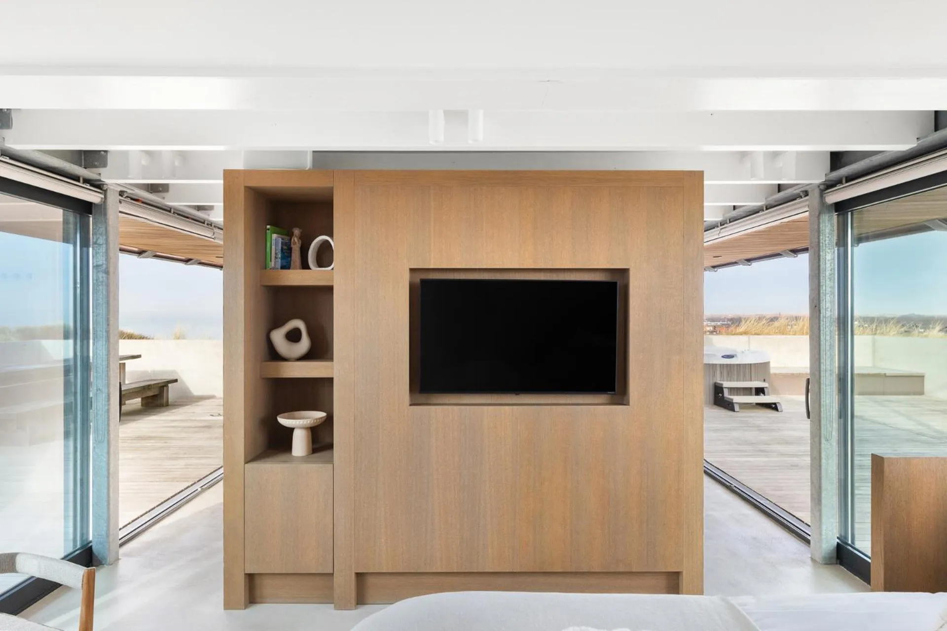 Bedroom in Duinhotel Tien Torens