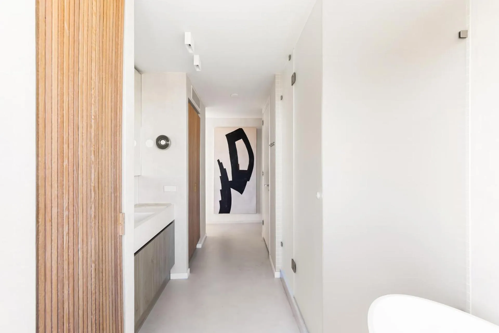 Bathroom in Duinhotel Tien Torens