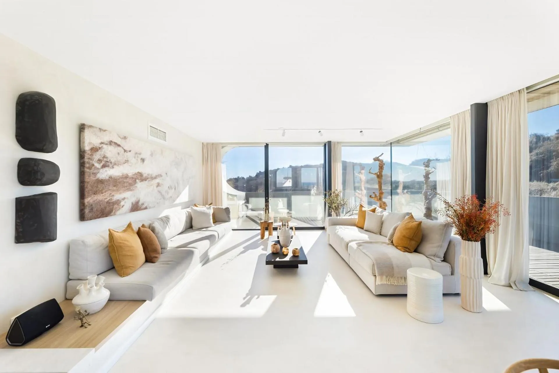 Living room in Duinhotel Tien Torens