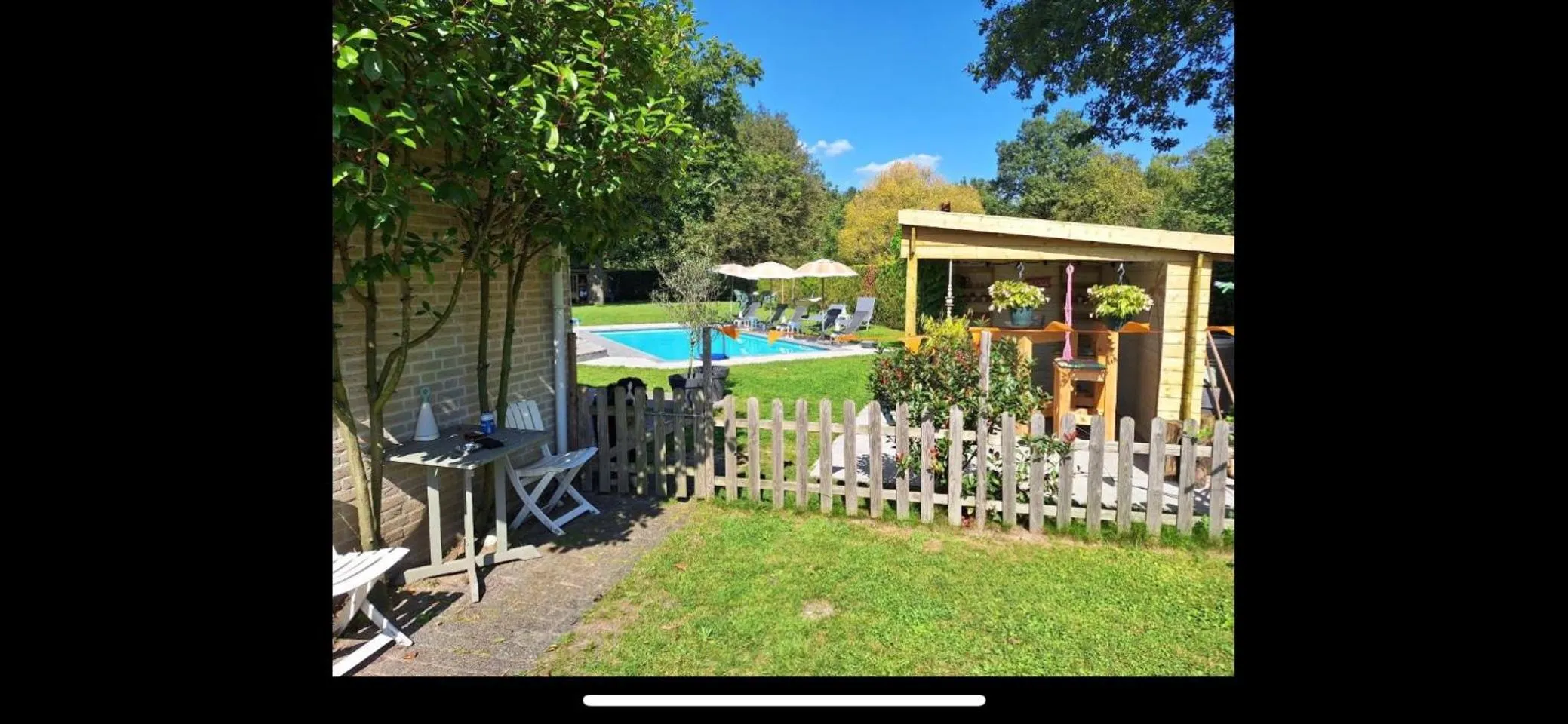 Garden in B&B Maison Saint Tropez Eindhoven