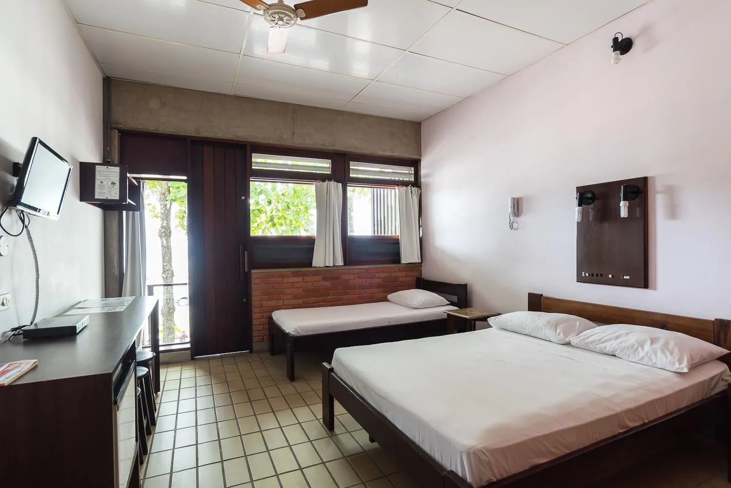 Bed in Mira Maré Praia Hotel