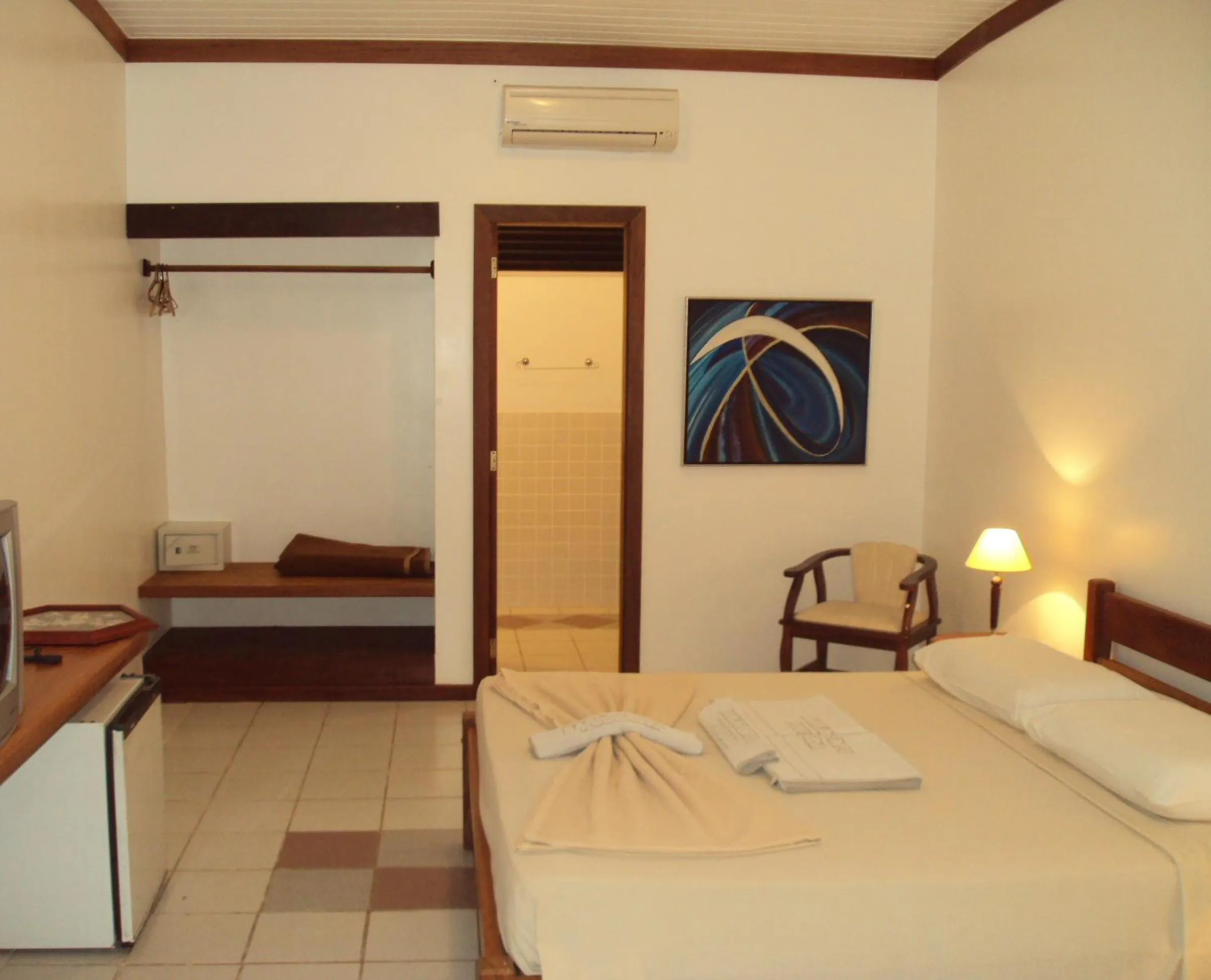 Bed in Barlavento Suites