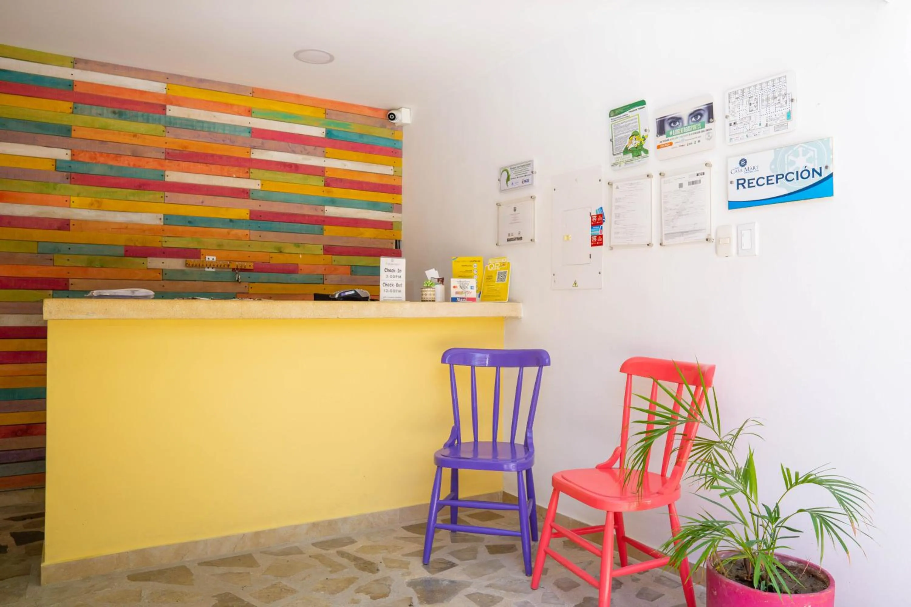 Lobby or reception in Hotel Casamart Rodadero