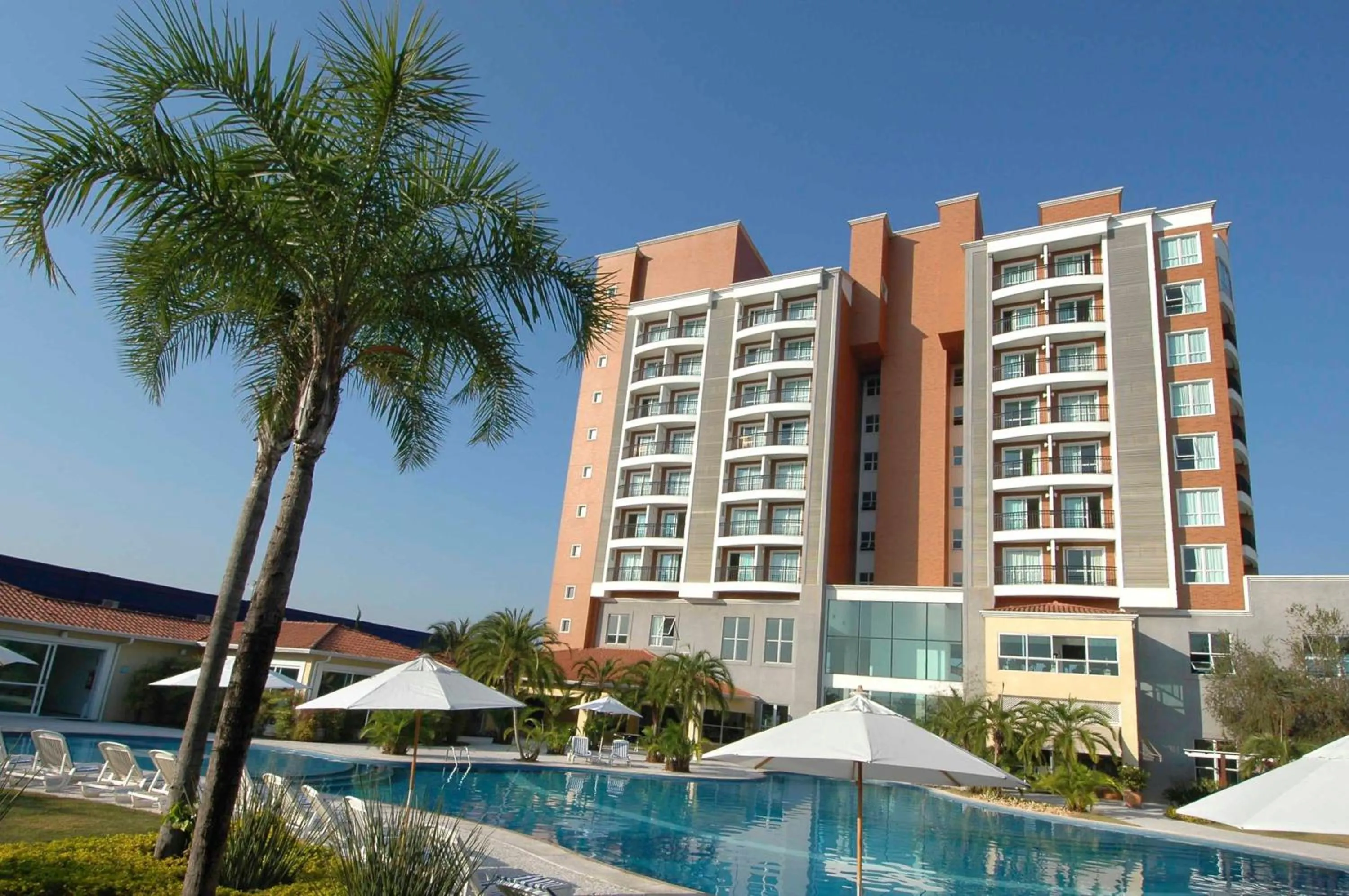 Facade/entrance in Vitória Hotel Convention Indaiatuba