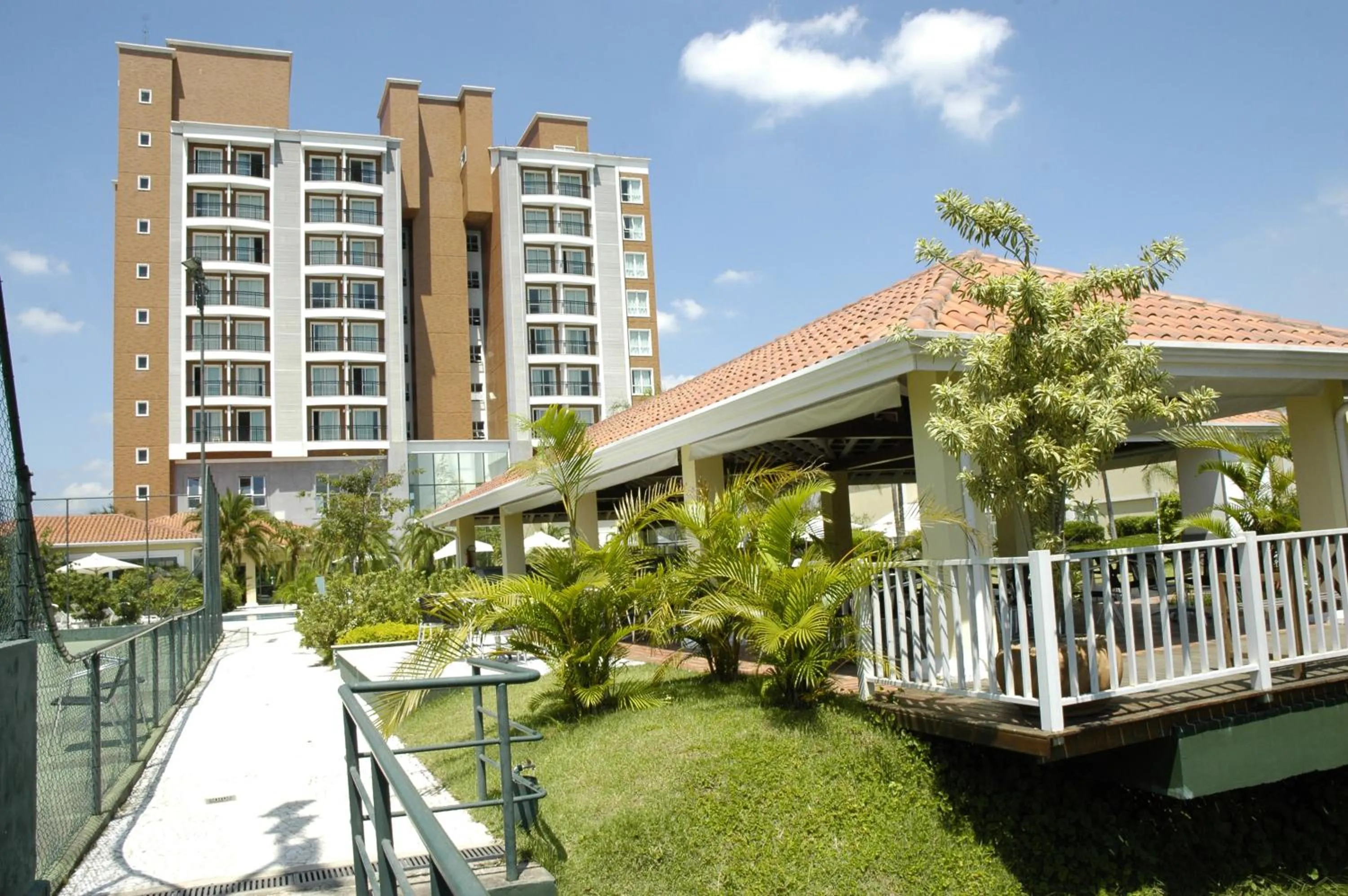Facade/entrance in Vitória Hotel Convention Indaiatuba