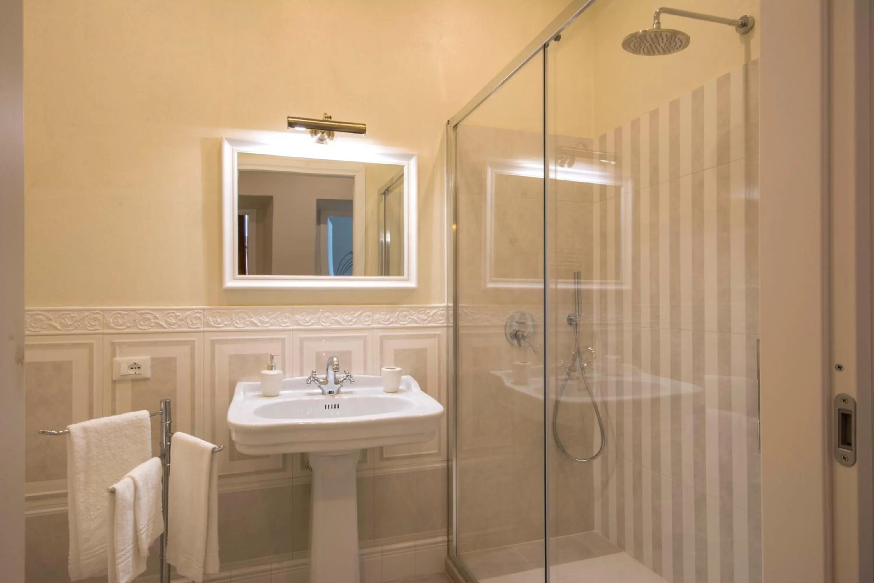 Shower in Iris Apartments by Mmega