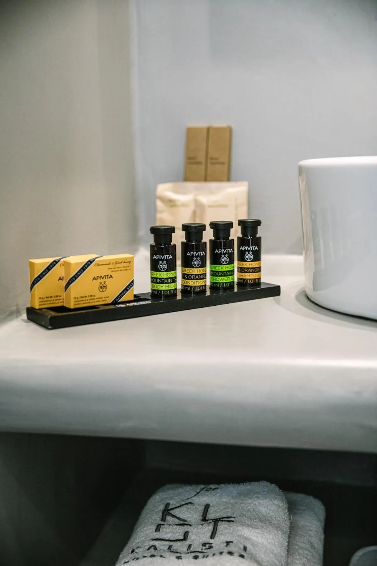 Bathroom in Kalisti Hotel & Suites