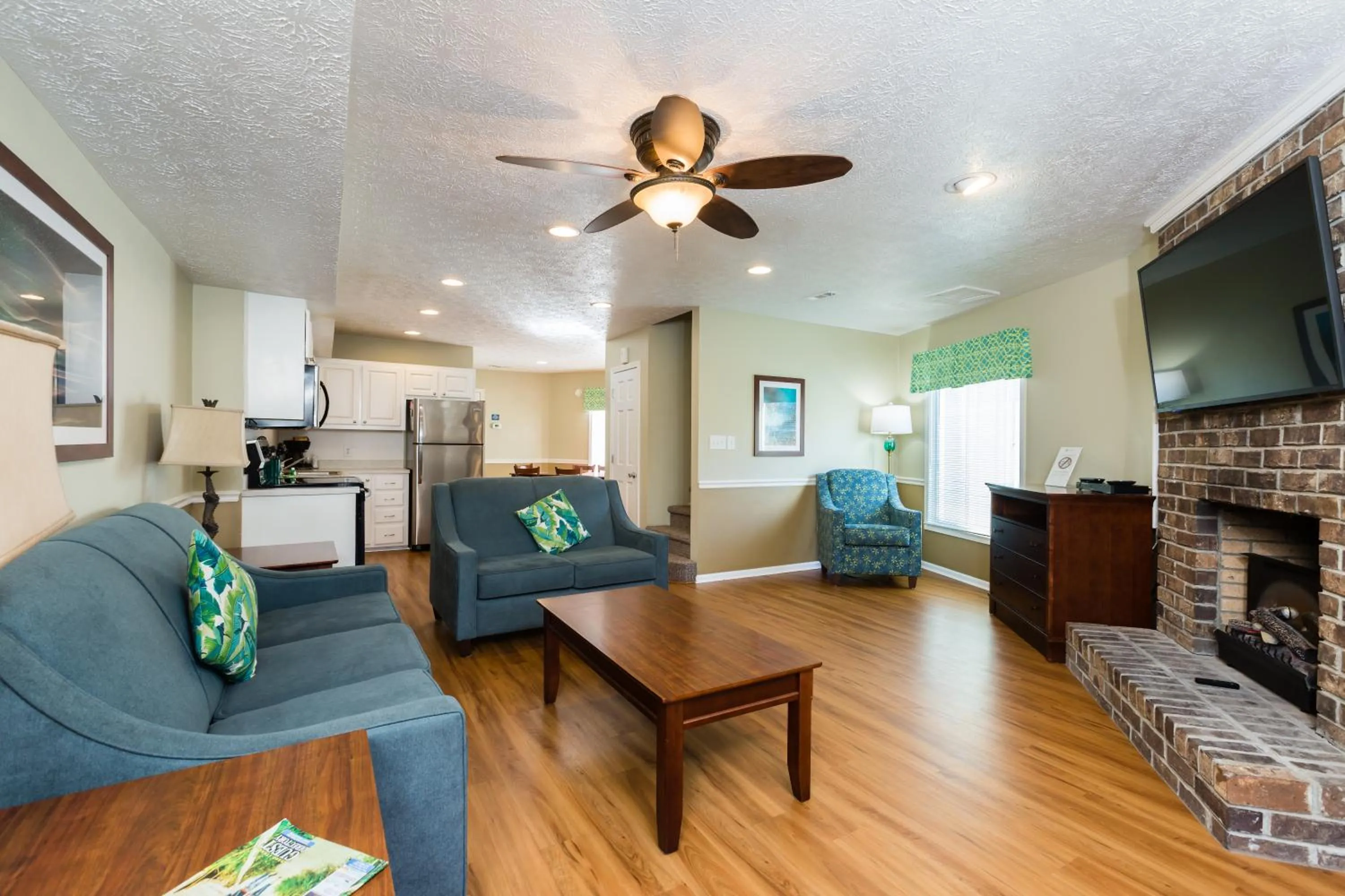 Living room in Country Club Villas
