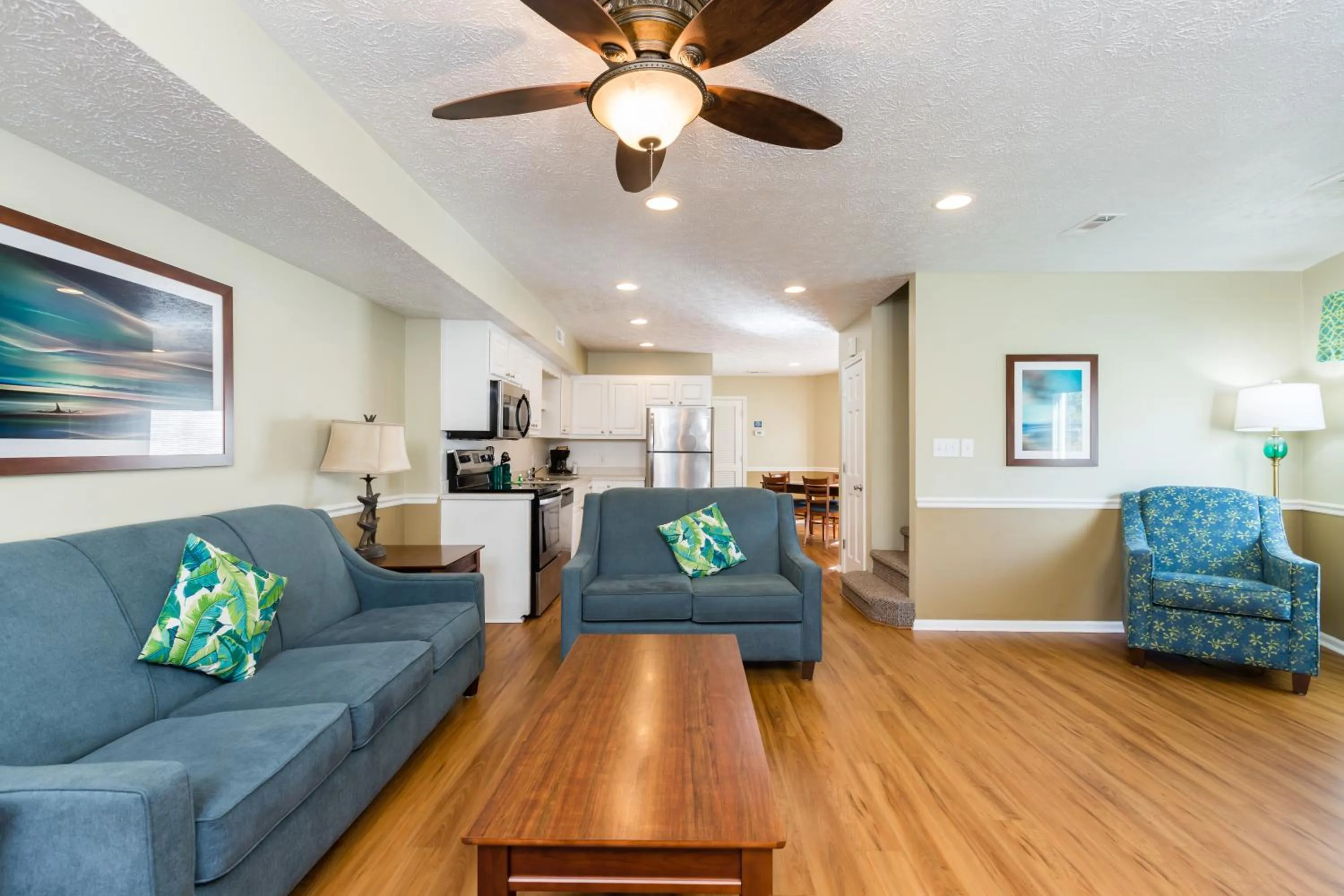 Living room in Country Club Villas