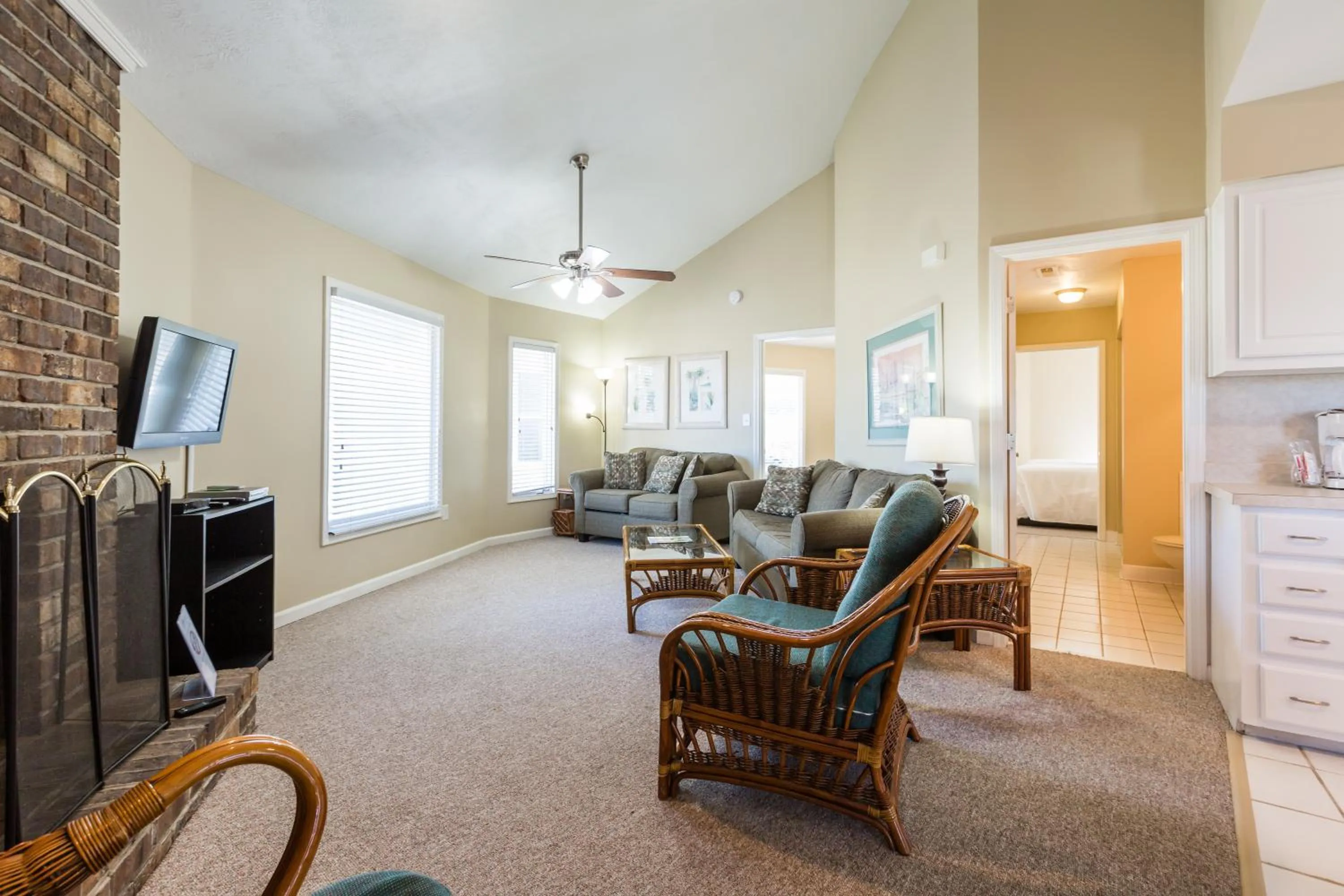 Living room in Country Club Villas