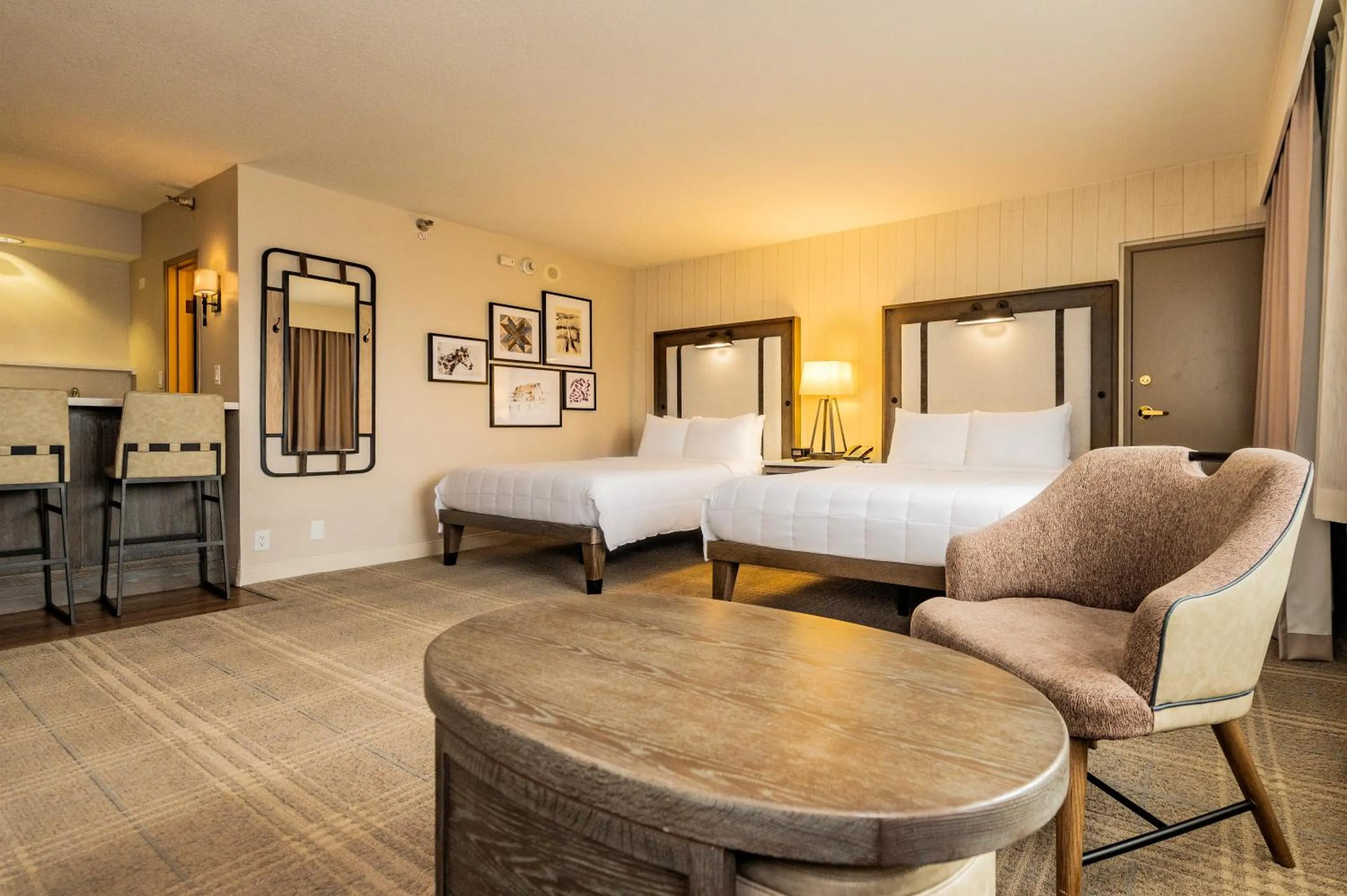 Bed in Knott's Hotel