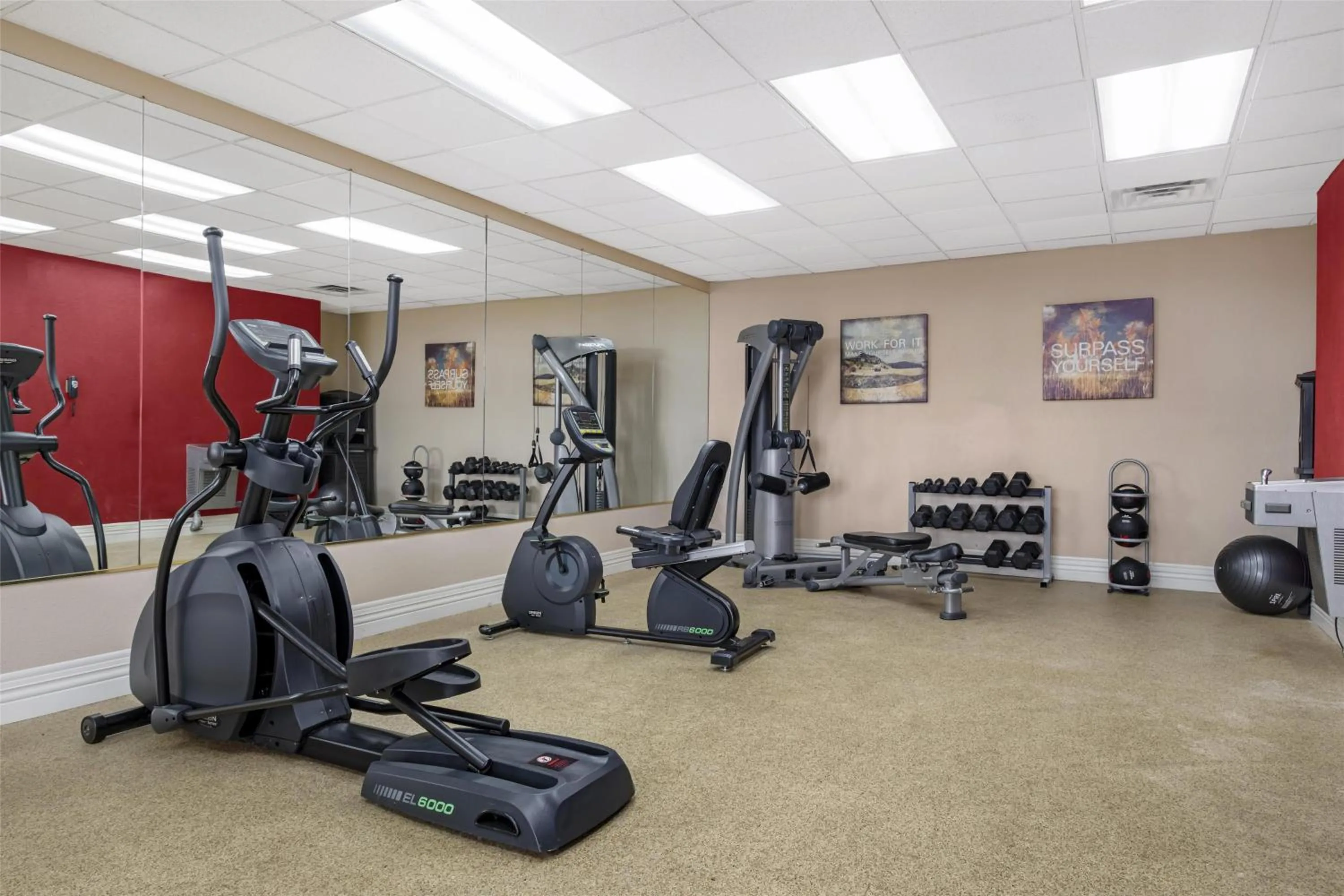 Fitness centre/facilities in Best Western Richmond Hotel
