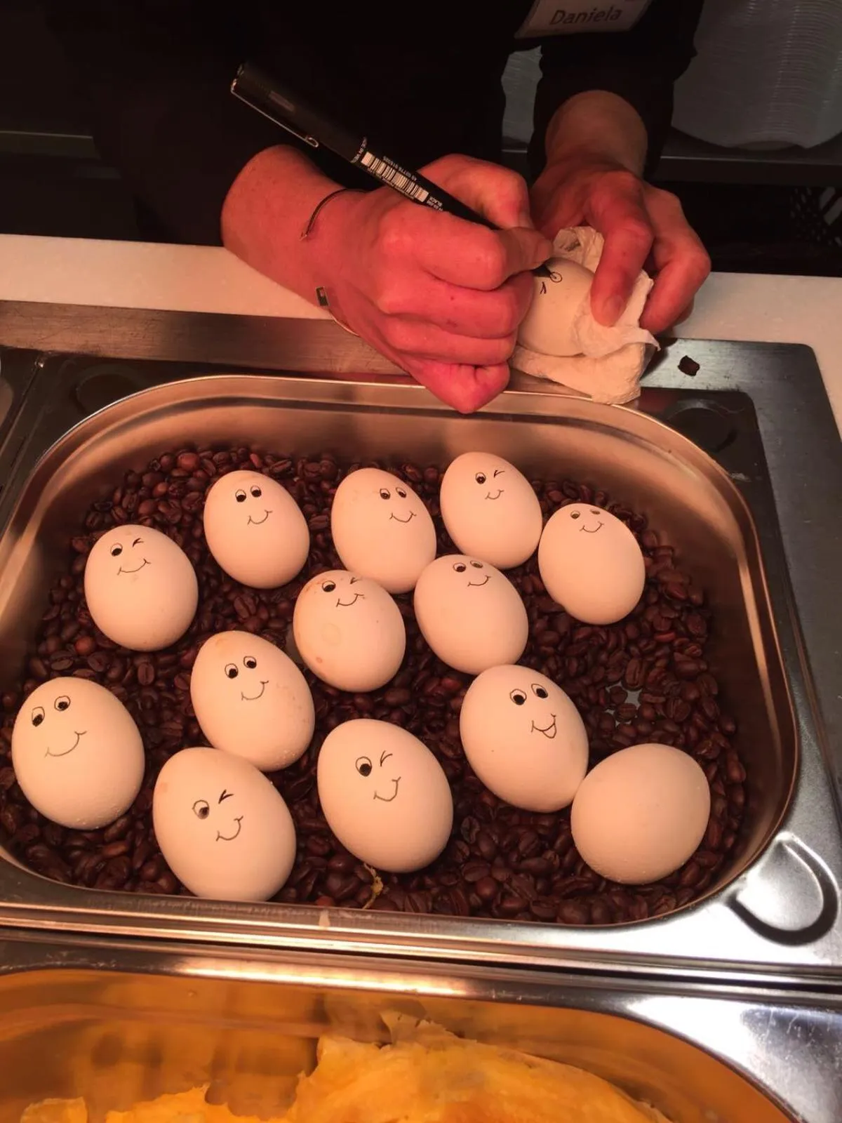 Food close-up in Hostel Köln